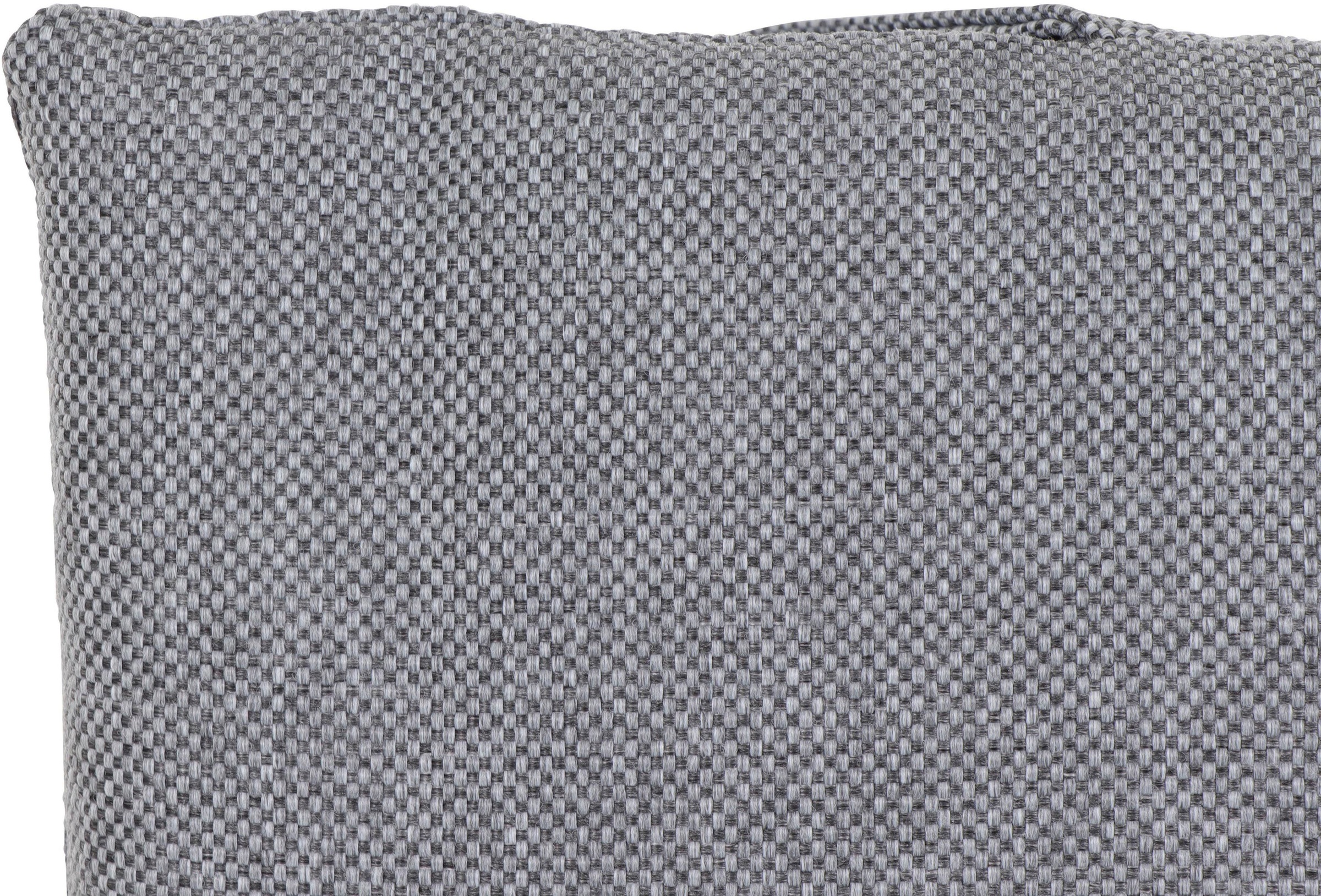 Siena Garden Garten-Essgruppe »Valencia/Ancona«, (Set, 15 tlg., 6 Sessel: 59x71x110 cm, Liege: 70x154x109,5 cm, Tisch: 220x100x74 cm), Polypropylen, Aluminium, Tischplatte aus Keramik, inkl. 7 Auflagen
