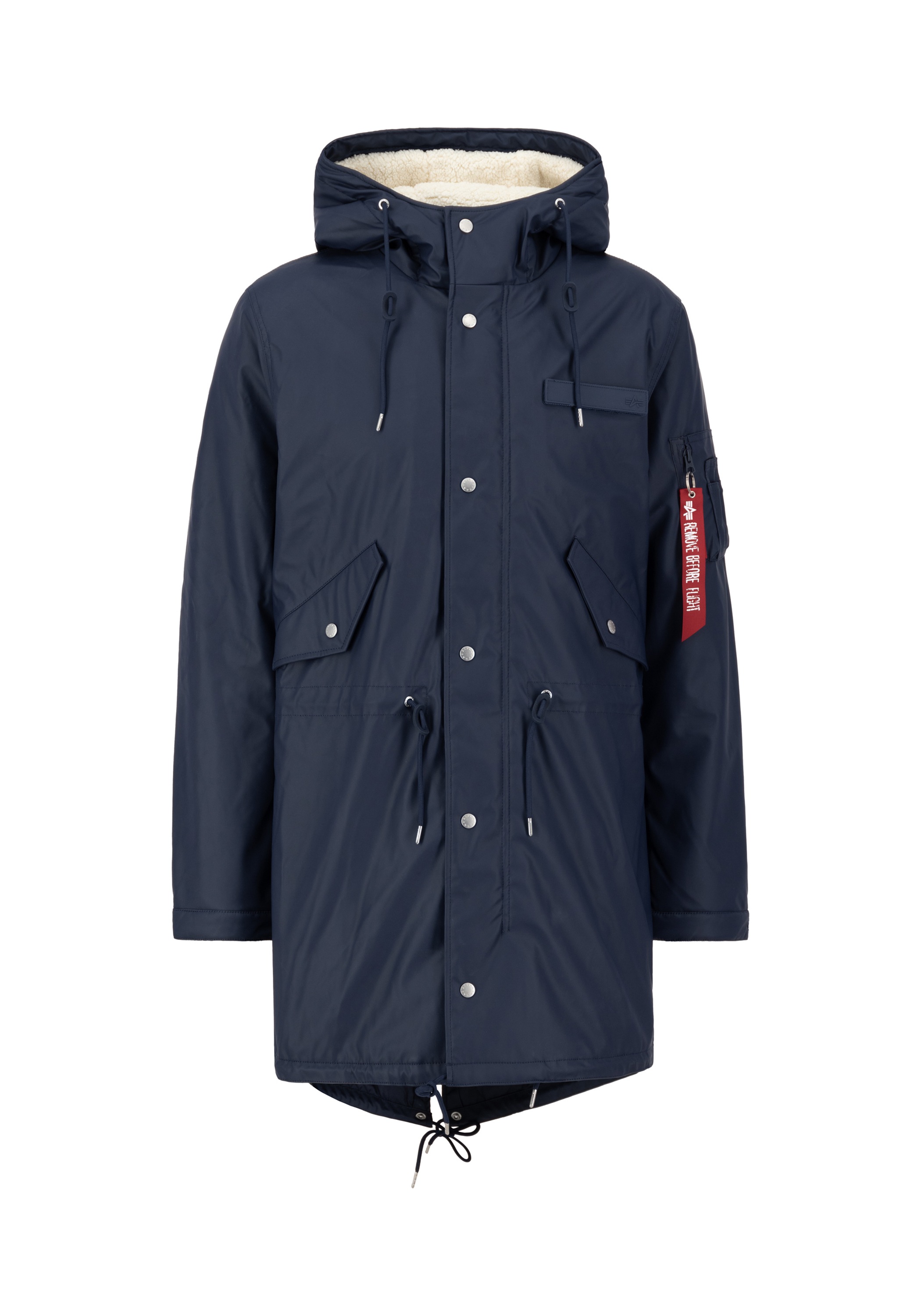 Alpha Industries Herren Regen- und Matschjacke »Raincoat TL« in blau, Größe XXL