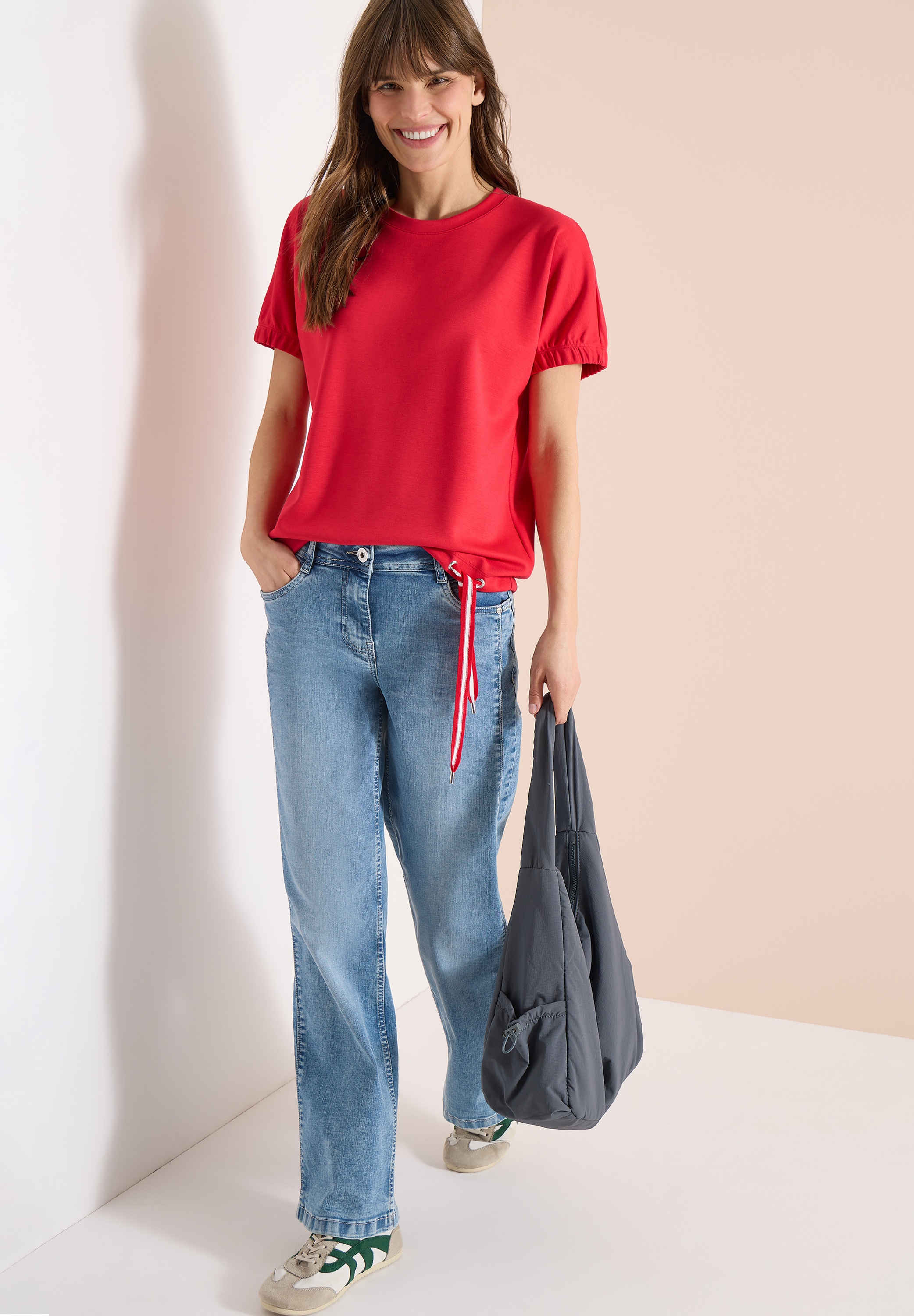 Cecil T-Shirt mit Tunnelzug