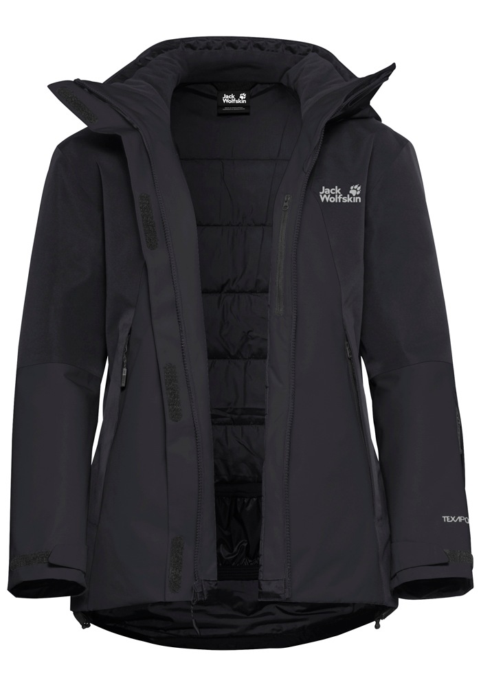 Jack Wolfskin Skijacke »FLOWLINE 2L INS JKT W« mit Kapuze