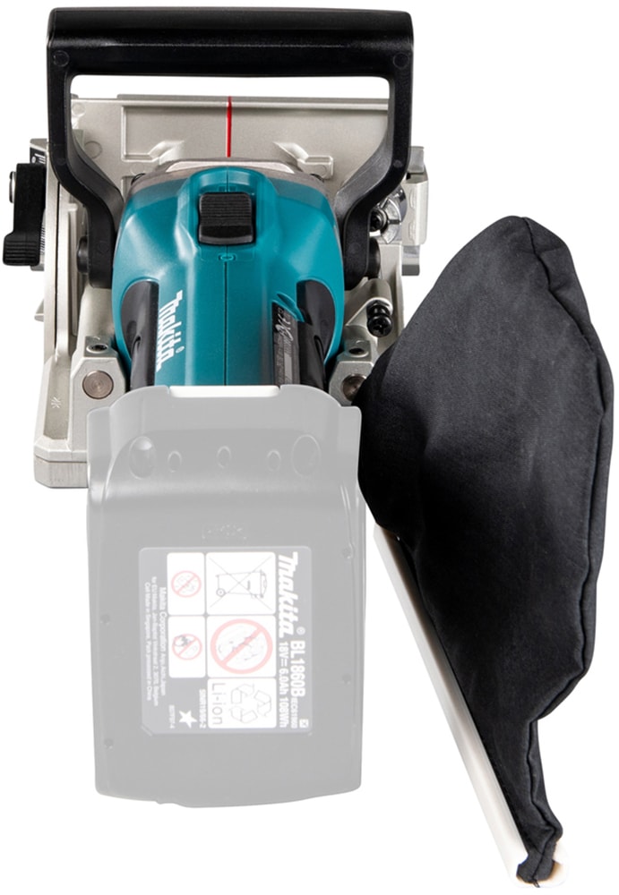 Makita Nutfräse »DPJ180Z«, für Zimmerleute und Einrichtungsmonteure, ohne Akku und Ladegerät