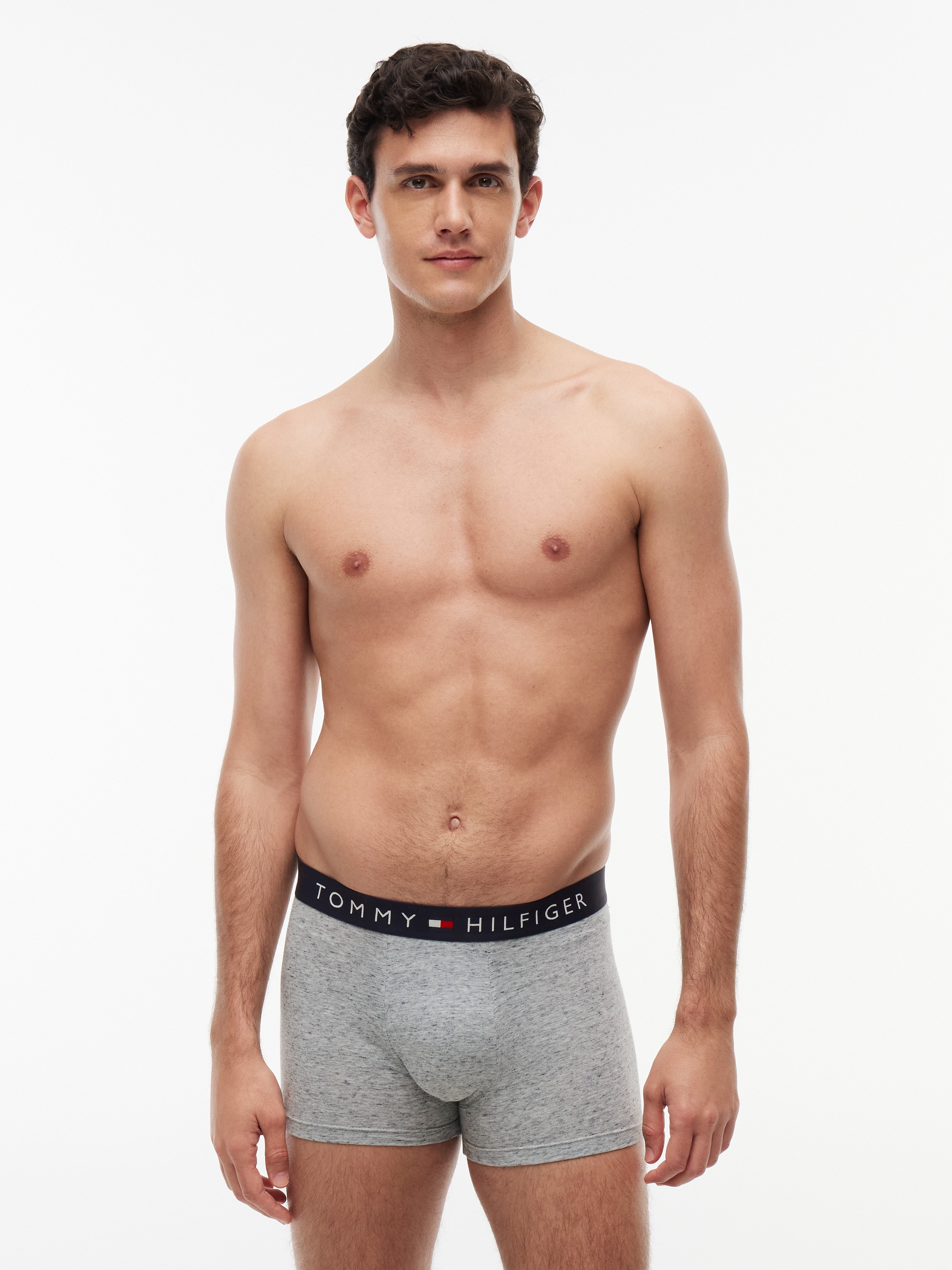 Tommy Hilfiger Underwear Trunk »3P TRUNK« Packung, 3er, 3 Stk. mit Logobund