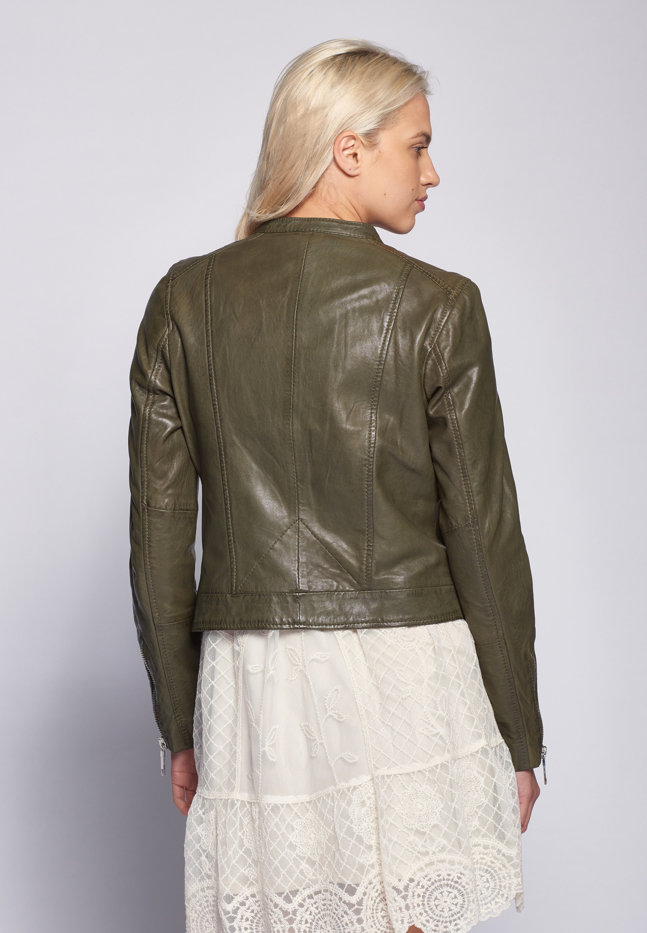 Maze Bikerjacke »Lederjacke 183Grenada«