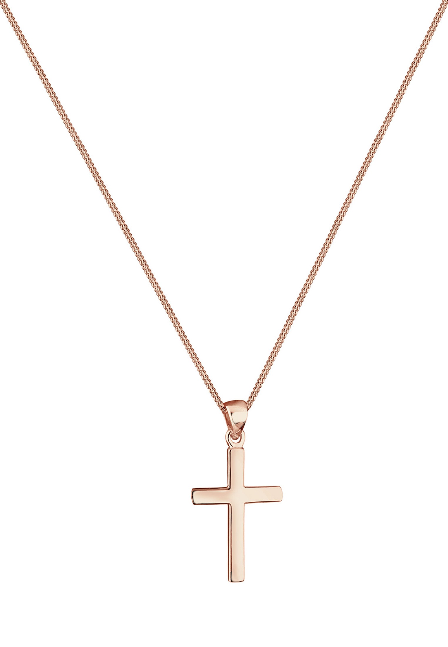 Elli Kette mit Anhänger »Halskette Kreuz Symbol Religion 925 Silber«