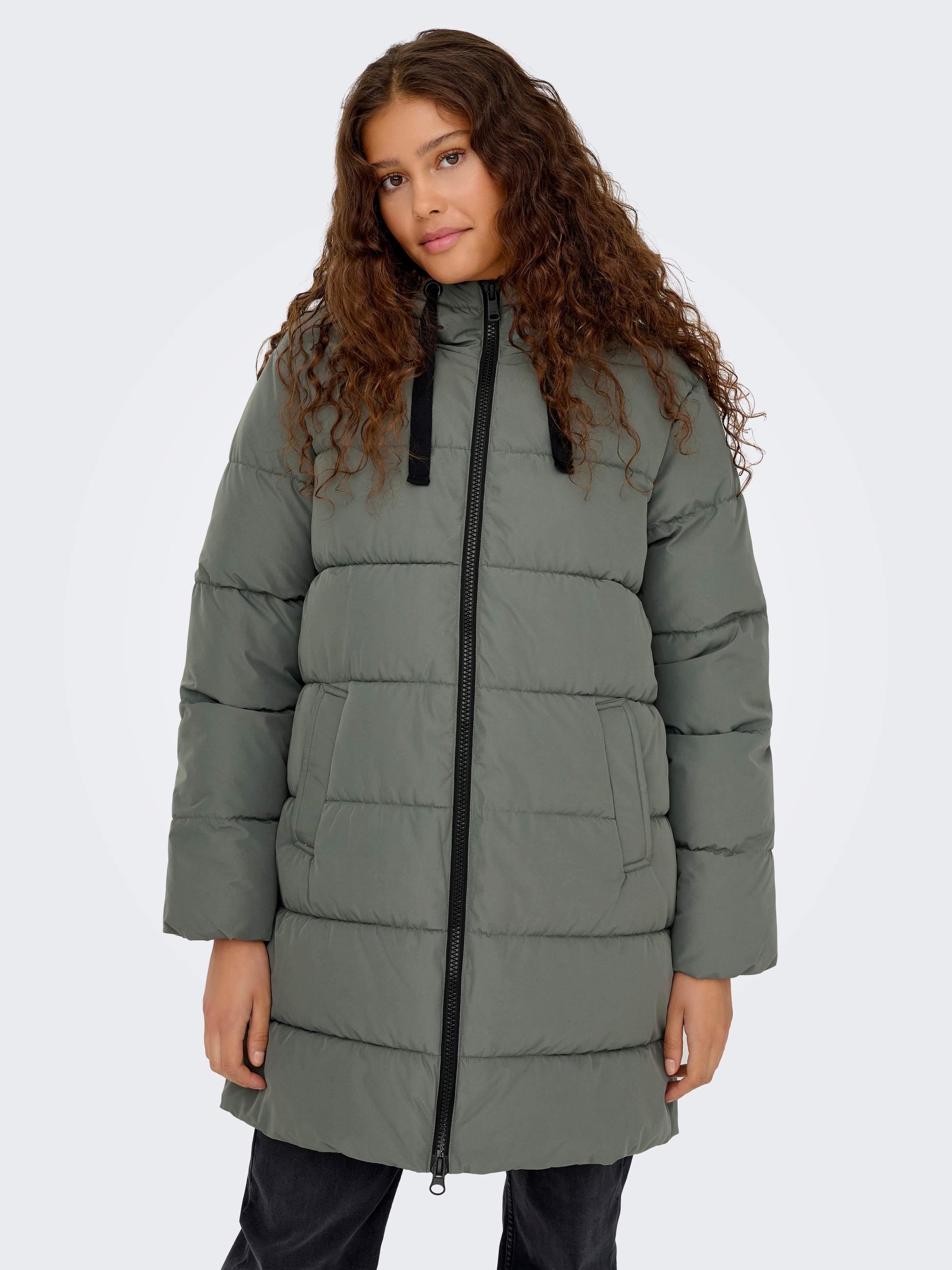 ONLY Steppmantel »ONLCLAIR PUFFER HOOD COAT OTW CC«