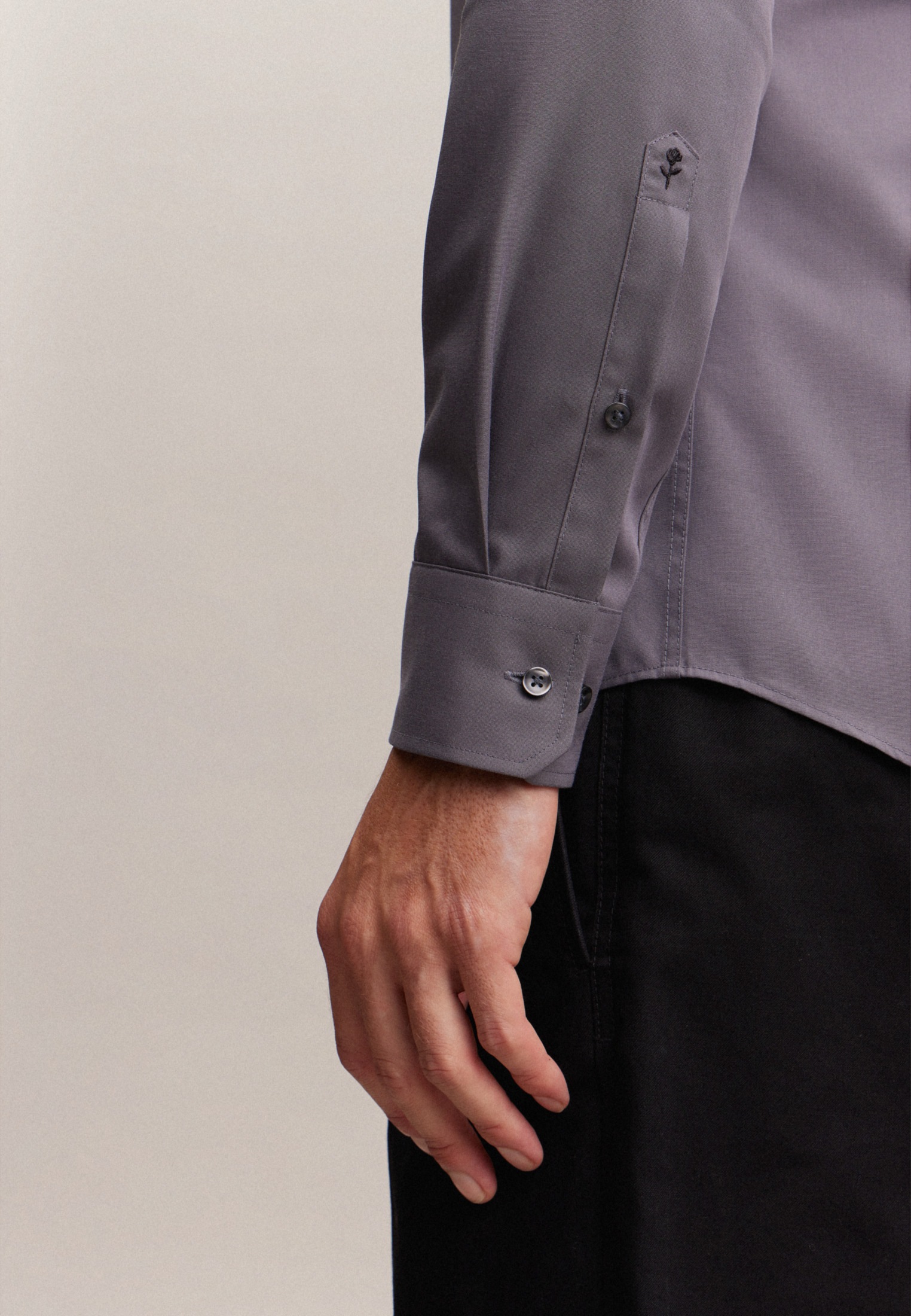 seidensticker Businesshemd »Schwarze Rose«, X-Slim Kentkragen Uni