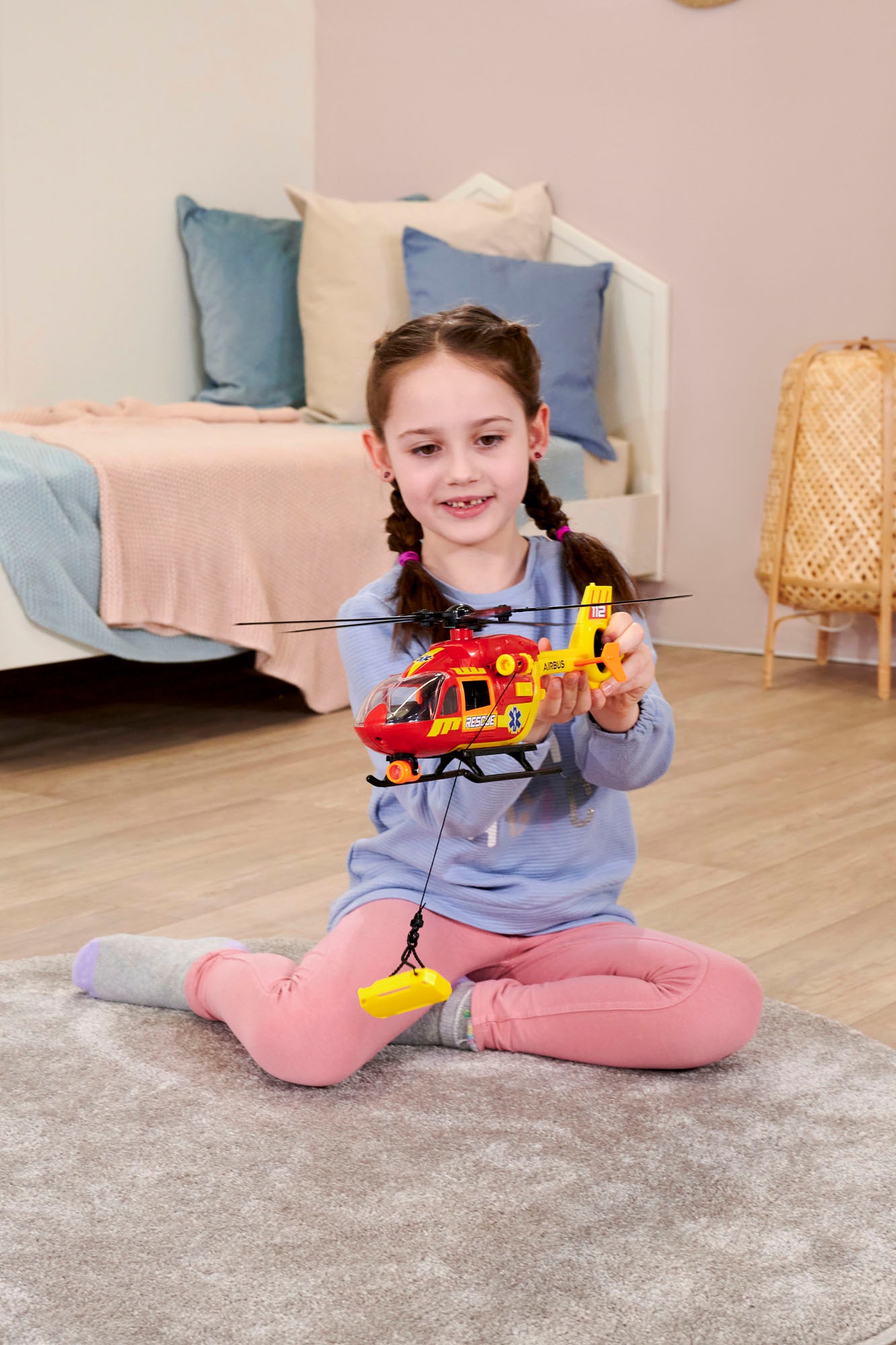 Dickie Toys Spielzeug-Hubschrauber »Ambulance Helicopter«, mit Licht und Sound