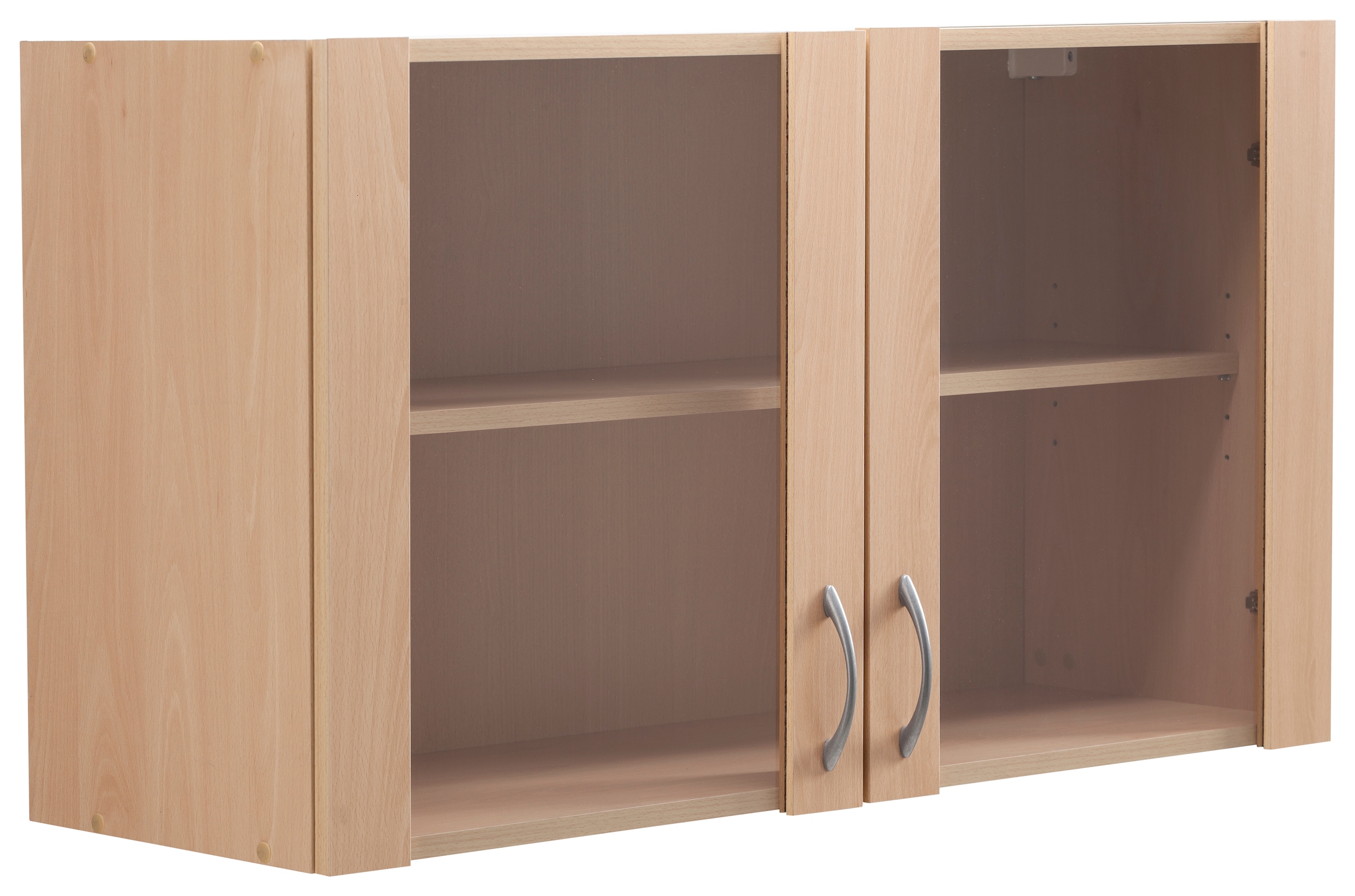 wiho Küchen Glashängeschrank »Kiel«, Front mit Glaseinsatz
