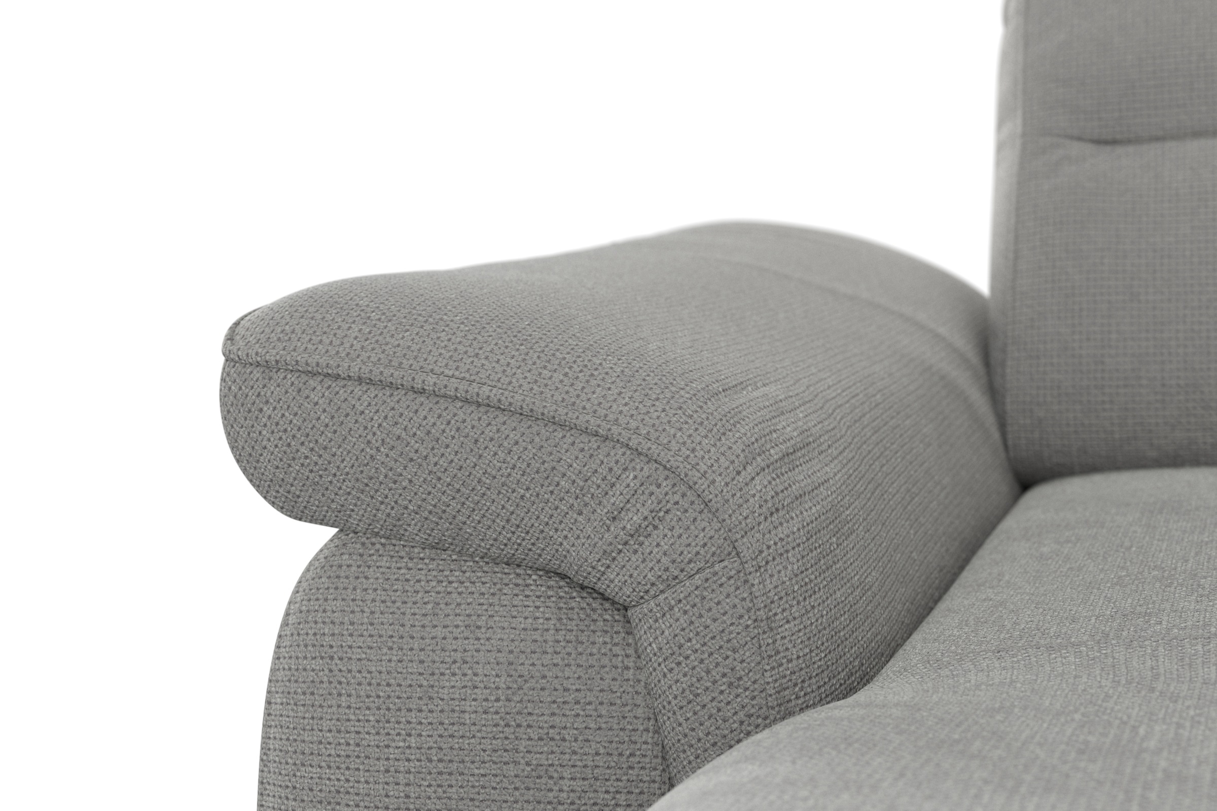 sit&more Wohnlandschaft »Sinatra U-Form«, optional mit Kopfteilverstellung und Armteilfunktion, Metallfüße