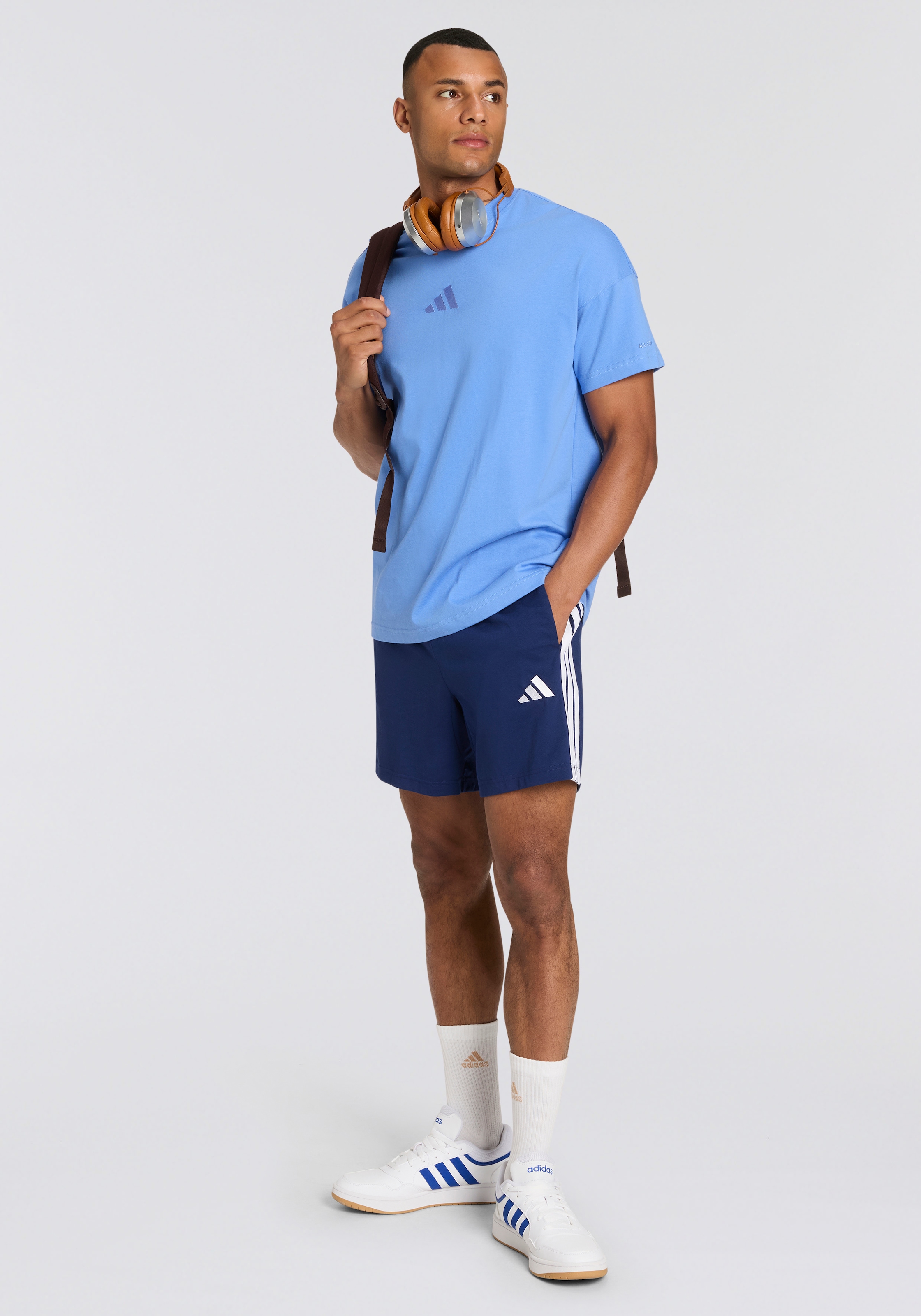 adidas Sportswear Shorts »M 3S SJ 7 SHO«, (1 tlg.), drei Streifen Trainingsshorts