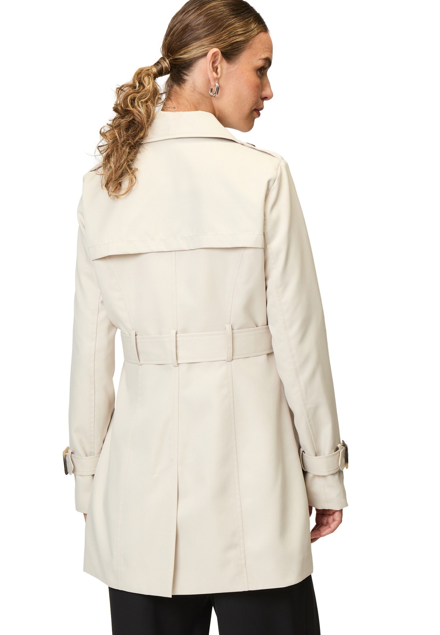 Zero Trenchcoat »Trenchcoat mit Bindegürtel«