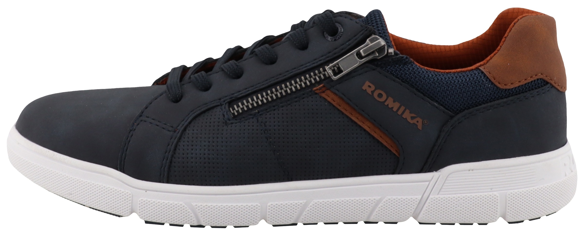 Romika Sneaker, Freizeitschuh, Halbschuh, Schnürschuh mit Wechselfußbett