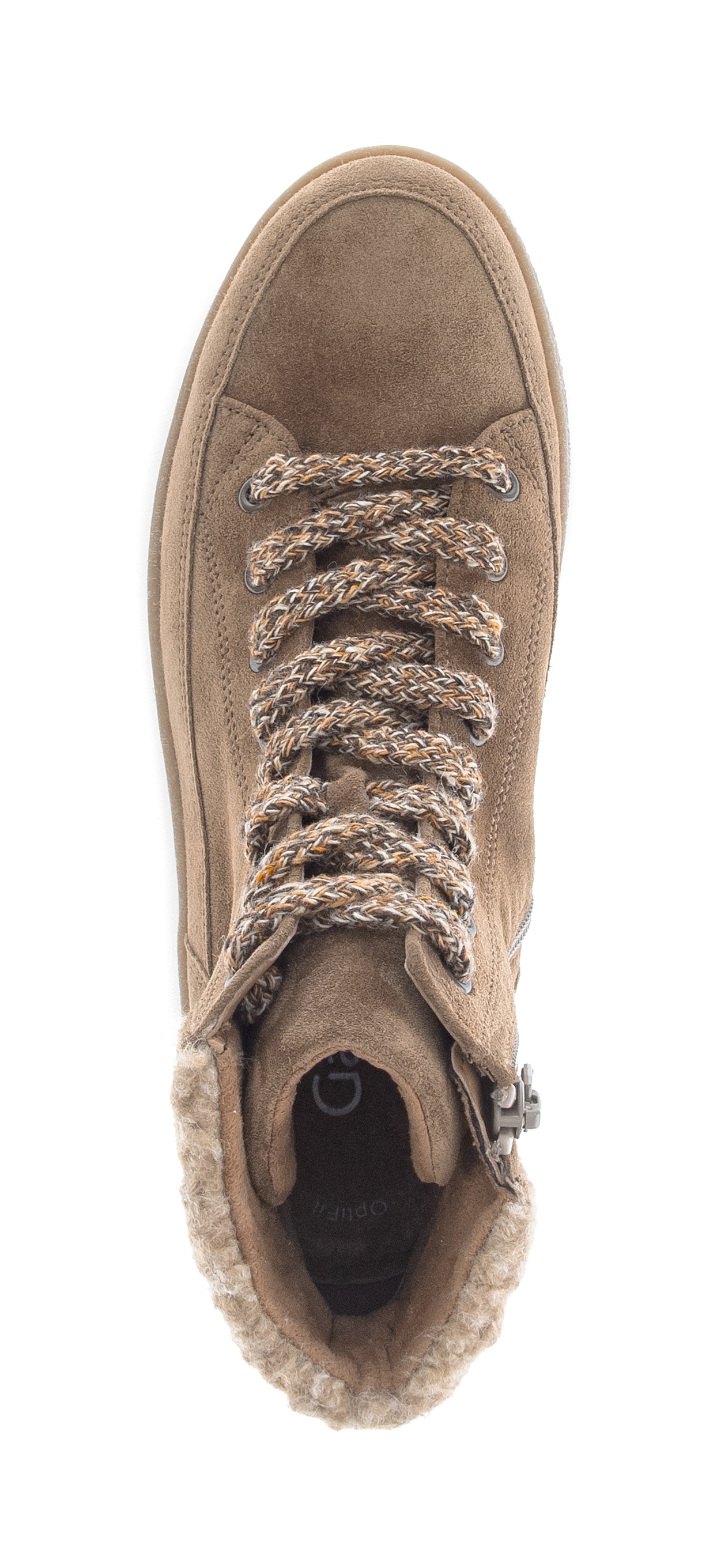 Gabor Schnürboots »DAVOS«  , Plateau, Schnürstiefelette in Komfortweite H (= sehr weit)