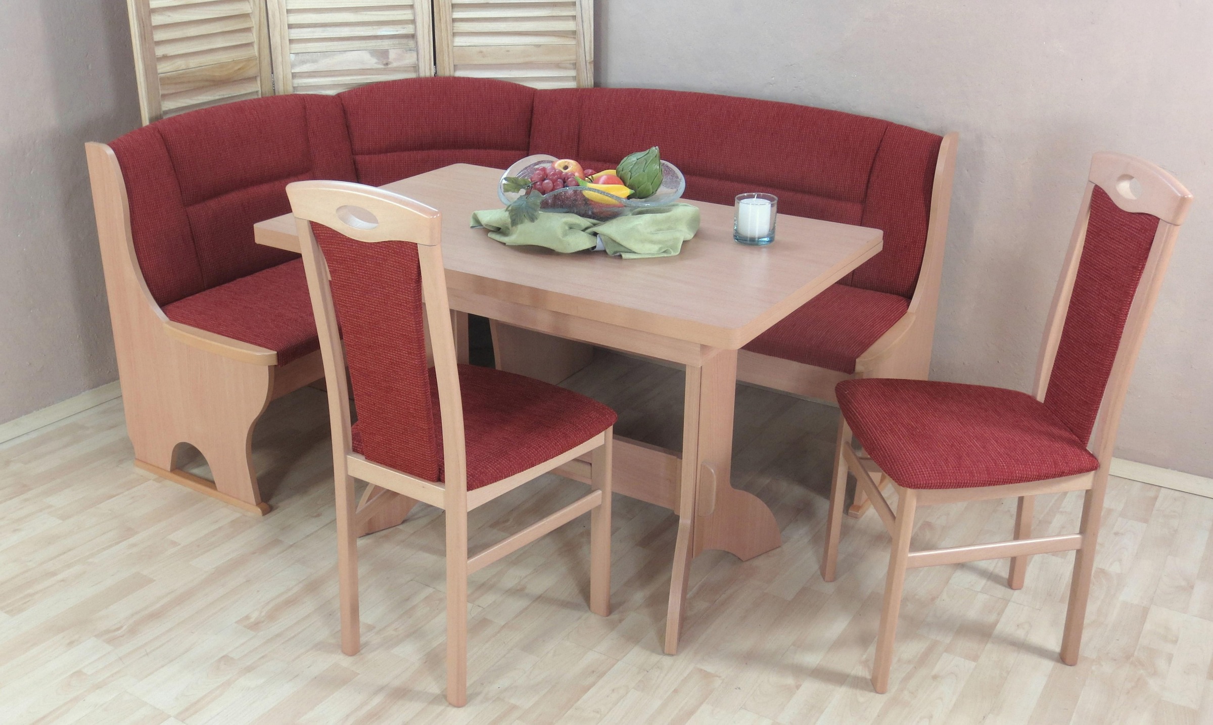 Eckbankgruppe »Madrid«, (Set, 4 tlg.), Schenkel wechselbar