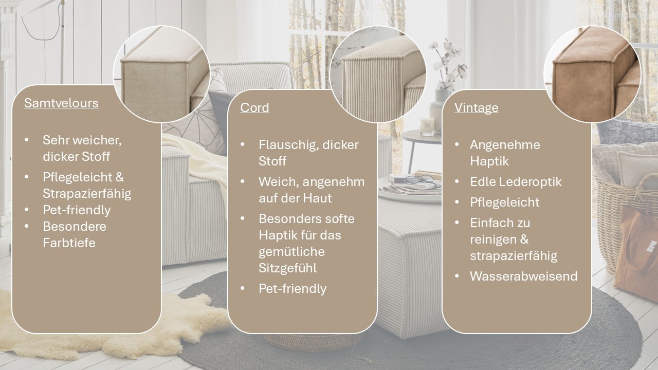 OTTO home Sessel »SHERWOOD, Love-Seat in 3 Stoffarten verfügbar« passend zur Polster-Serie SHERWOOD