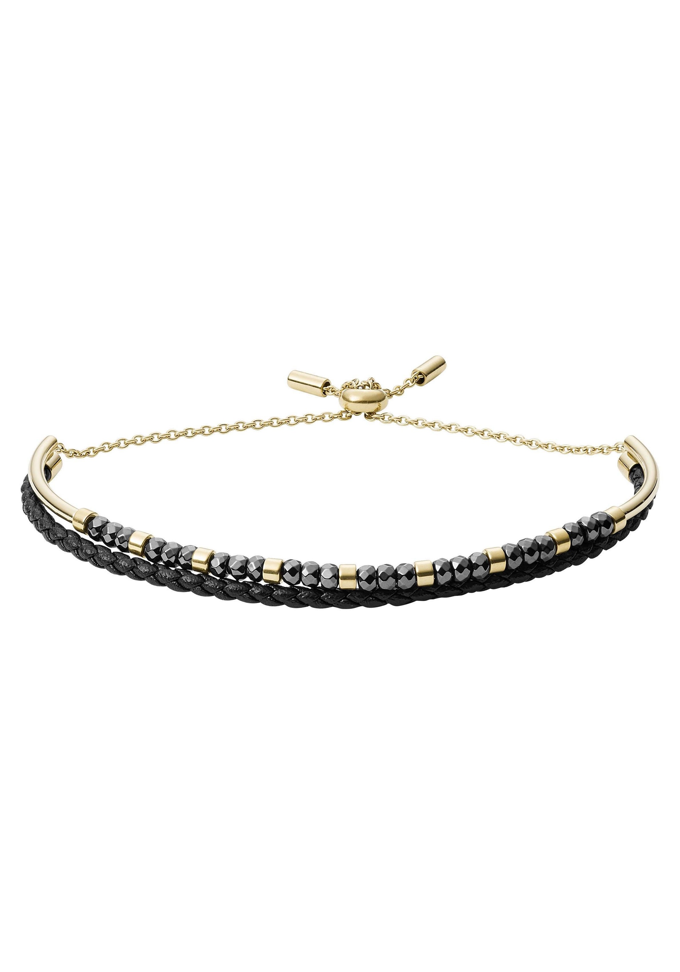 Fossil Edelstahlarmband »CLASSICS, JF03272710«, mit Hämatit