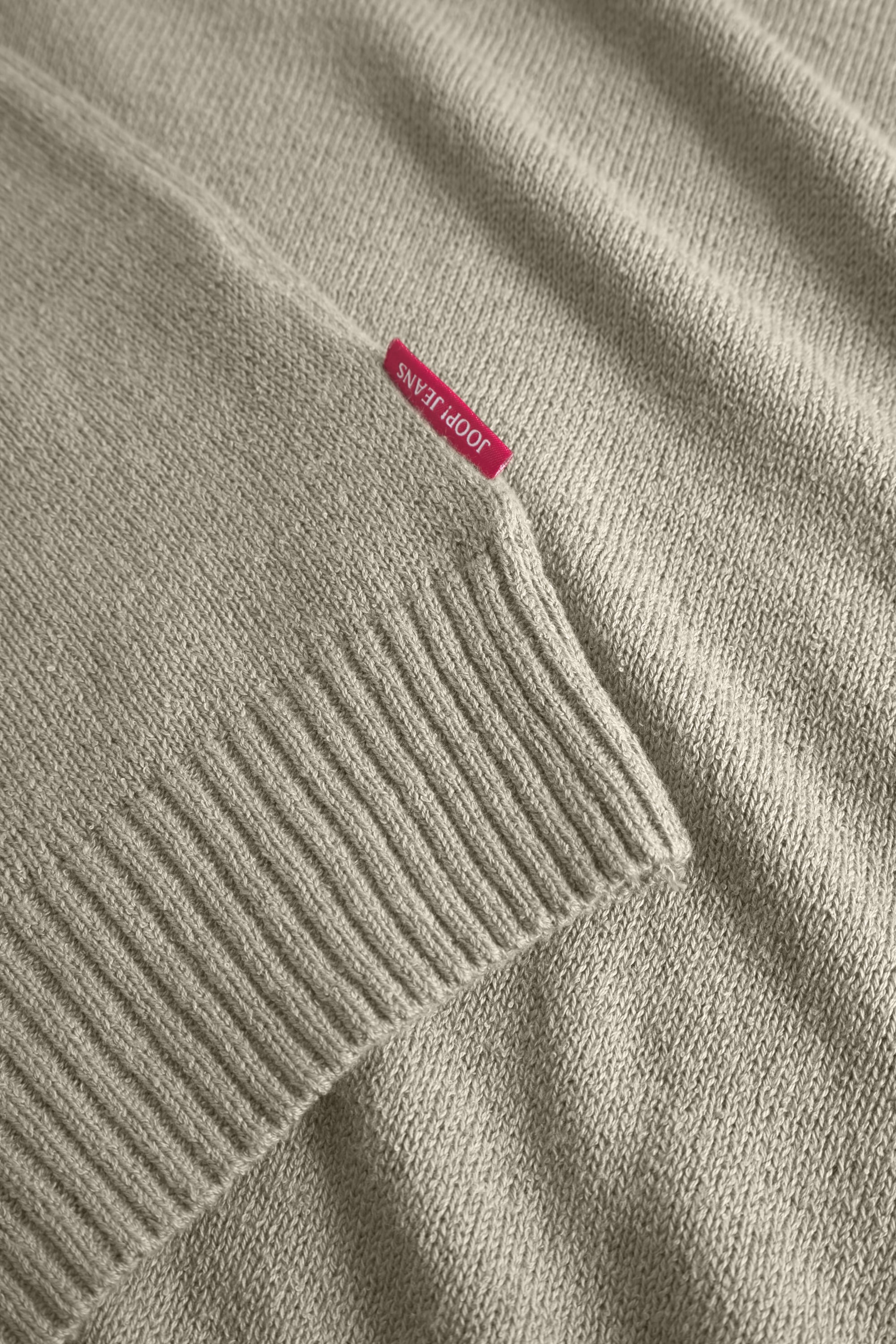 Joop Jeans Strickpullover »Belao«, Mit Rundhalsausschnitt