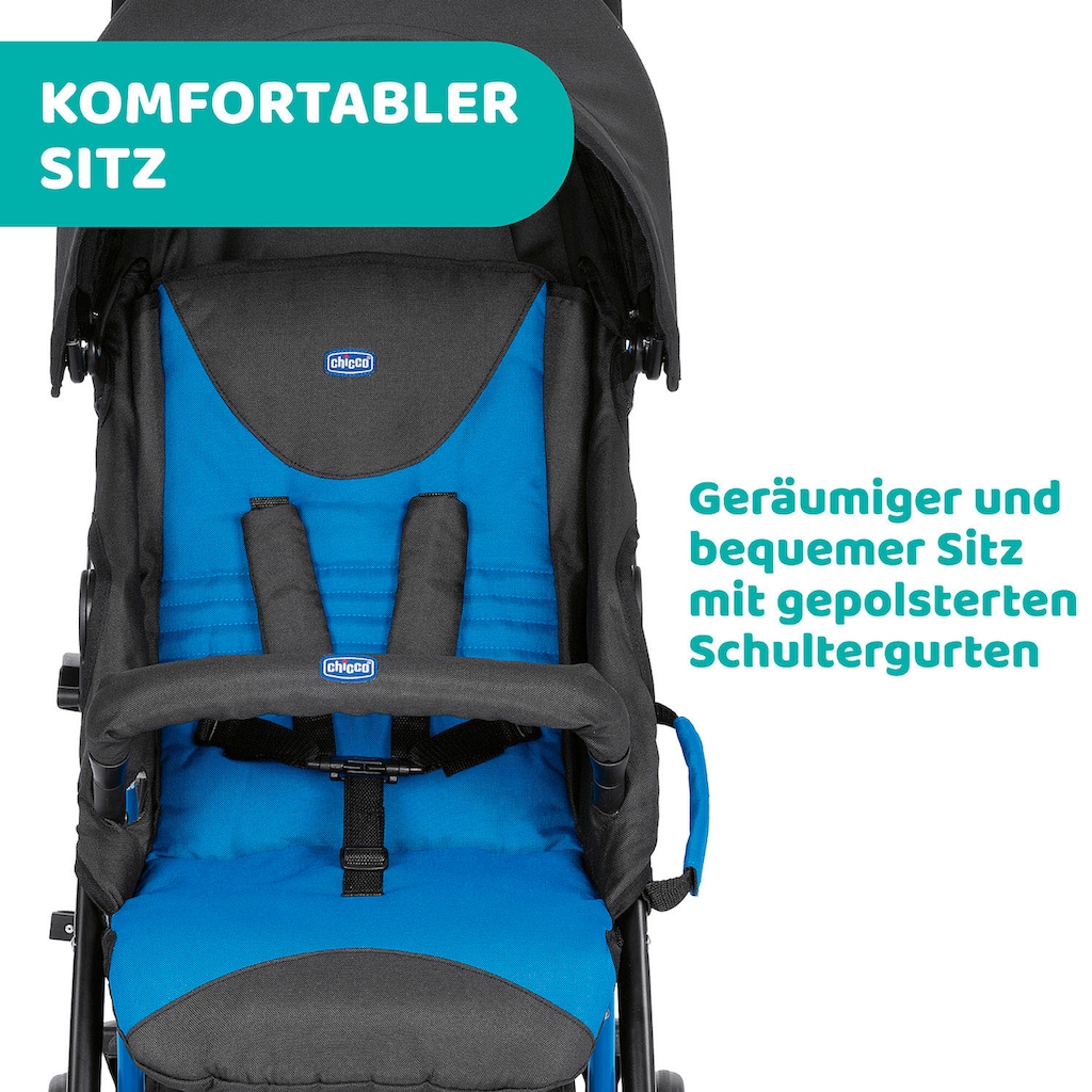 Chicco Kinder-Buggy »Echo, Mr Blue«, mit Frontbügel;