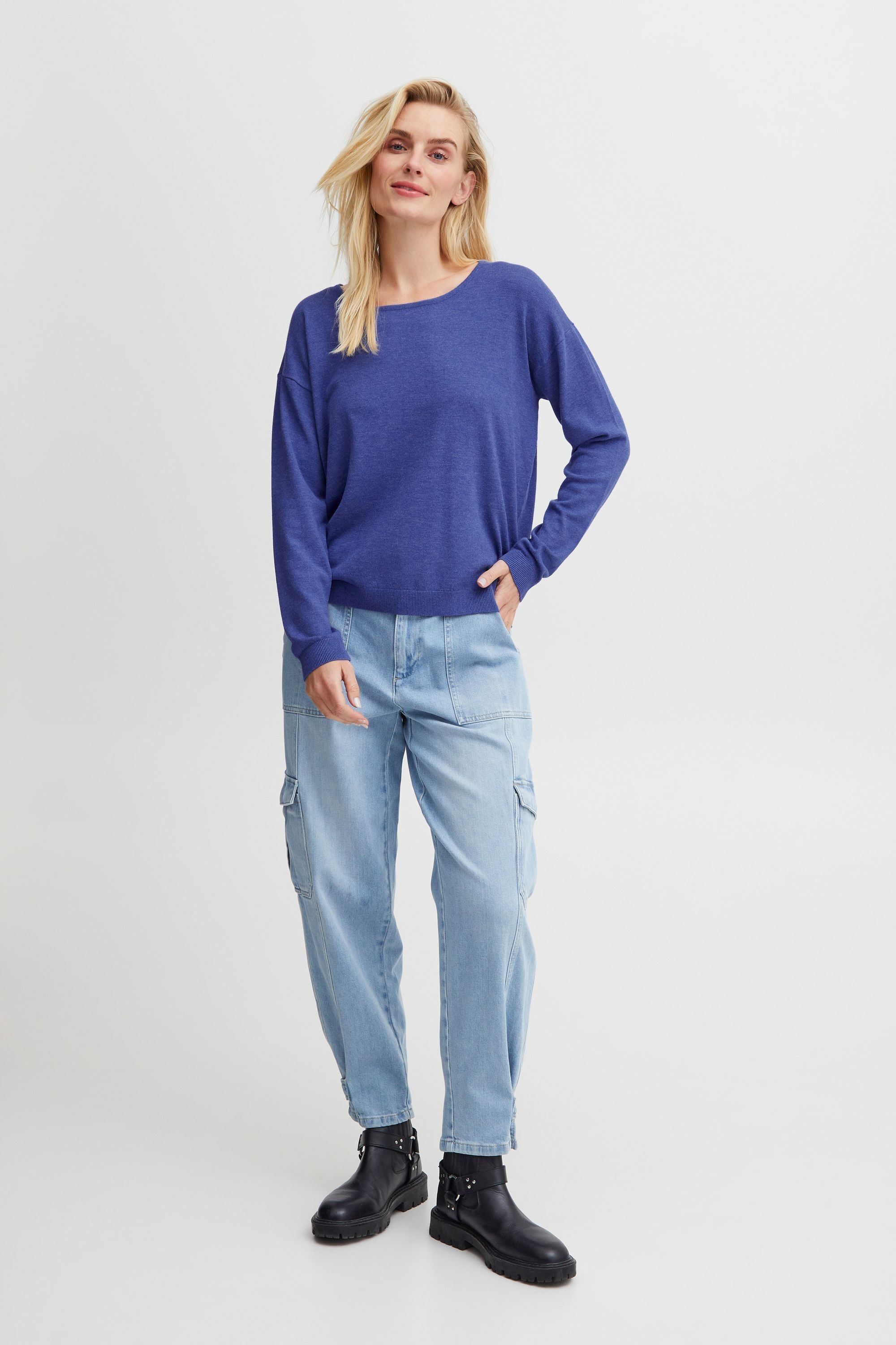 Pulz Jeans Strickfleece-Pullover »Strickpullover PZBox«