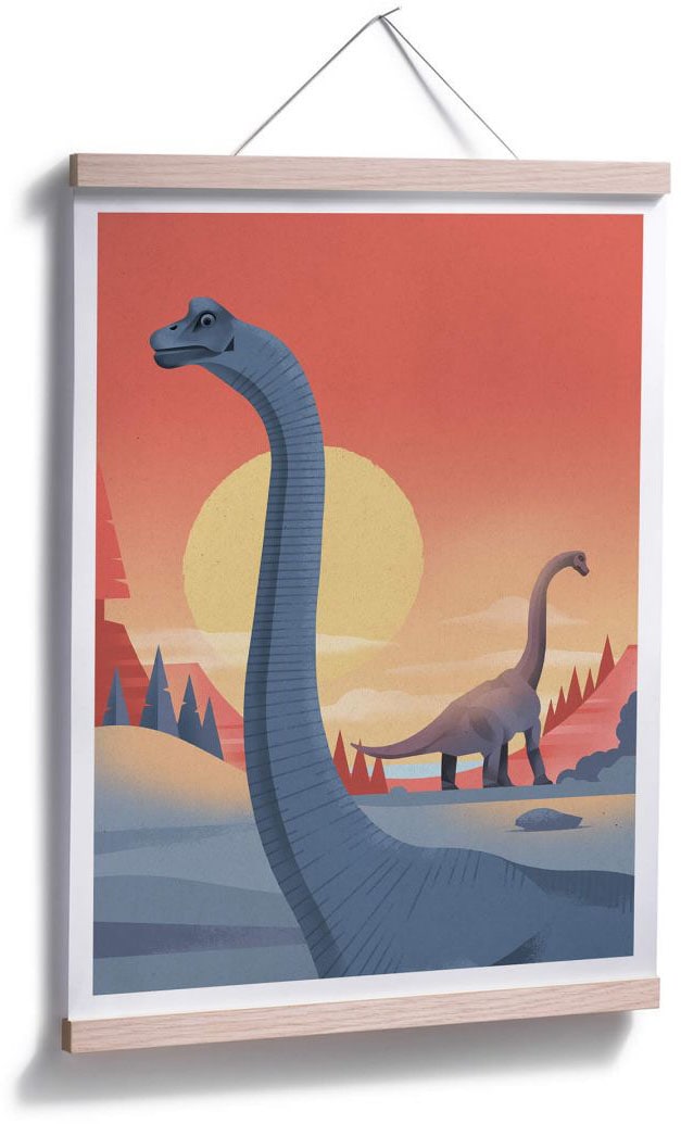 St.), Online Wandbild, (1 Bild, Wall-Art »Brachiosaurus«, OTTO Wandposter Dinosaurier, Poster, Shop Poster im