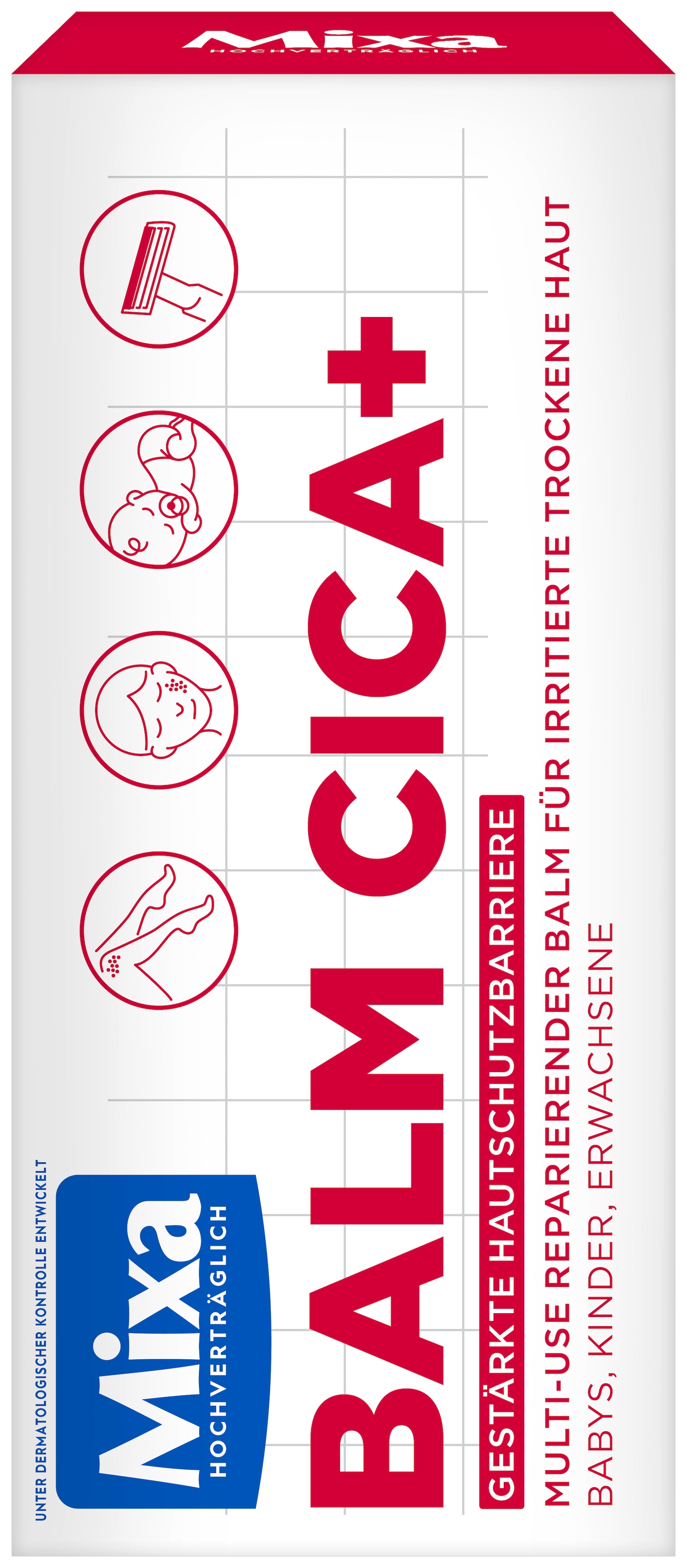 Mixa Körperbalsam »Mixa Balm Cica+ Multi-Use Reparierender Balm«