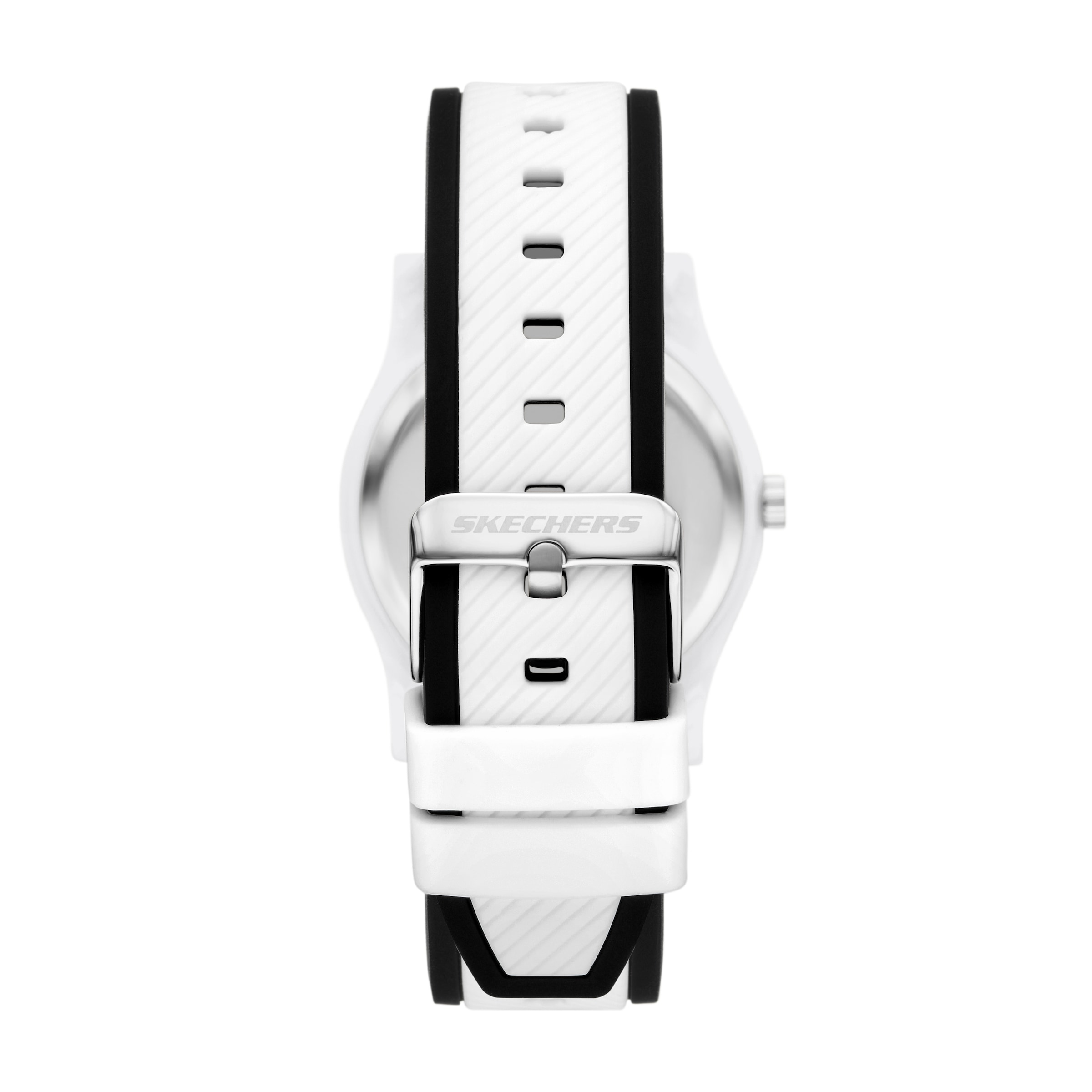 Skechers Quarzuhr »Brooklake« Armbanduhr, Damenuhr, Silikonarmband, analog, Tag, Wochentag