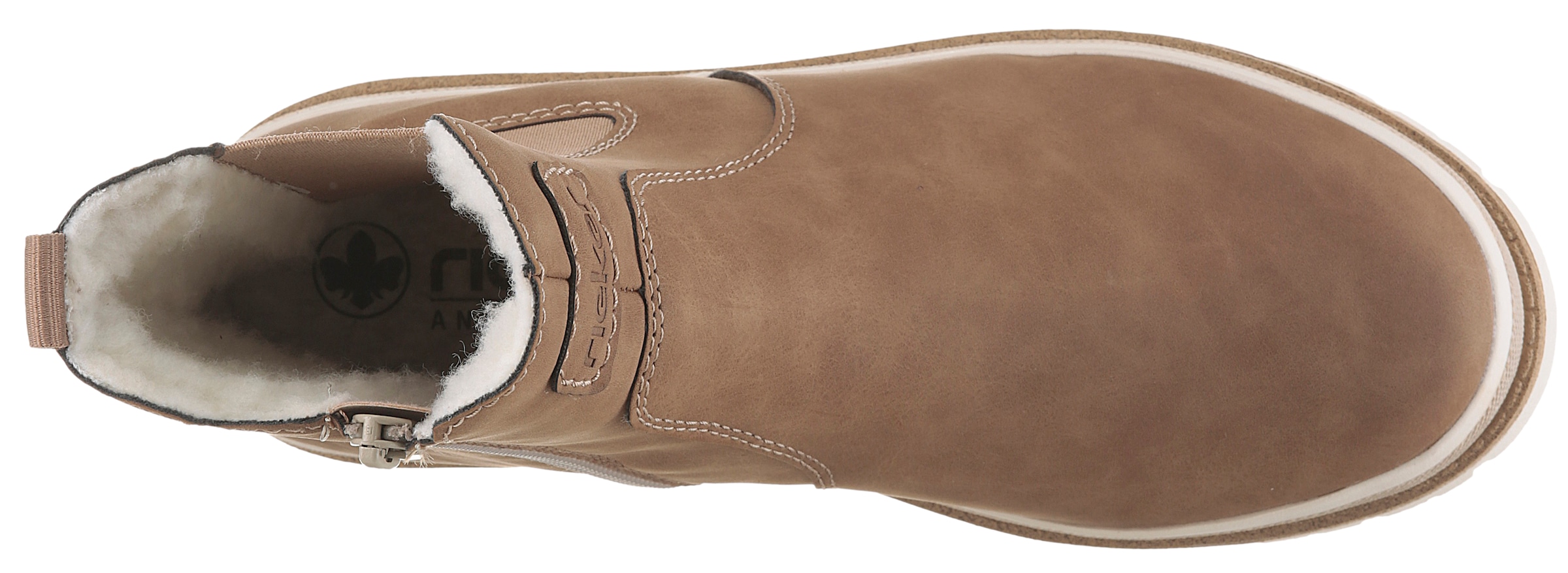 Rieker Winterboots  Chelseaboots, Plateauboots, Stiefelette mit Innenreißverschluss