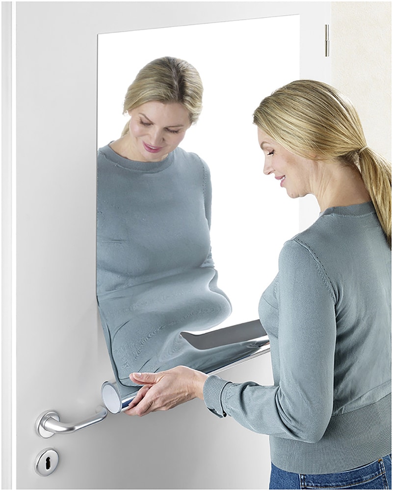 Maximex Dekorationsfolie »Spiegeleffekt-Folie« 150x58 cm, zuschneidbar, selbstklebend, für Wand, Tür oder Schrank