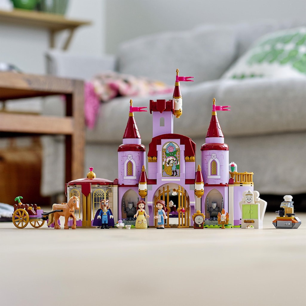 LEGO® Konstruktionsspielsteine »Belles Schloss (43196), LEGO® Disney Princess«, (505 St.)