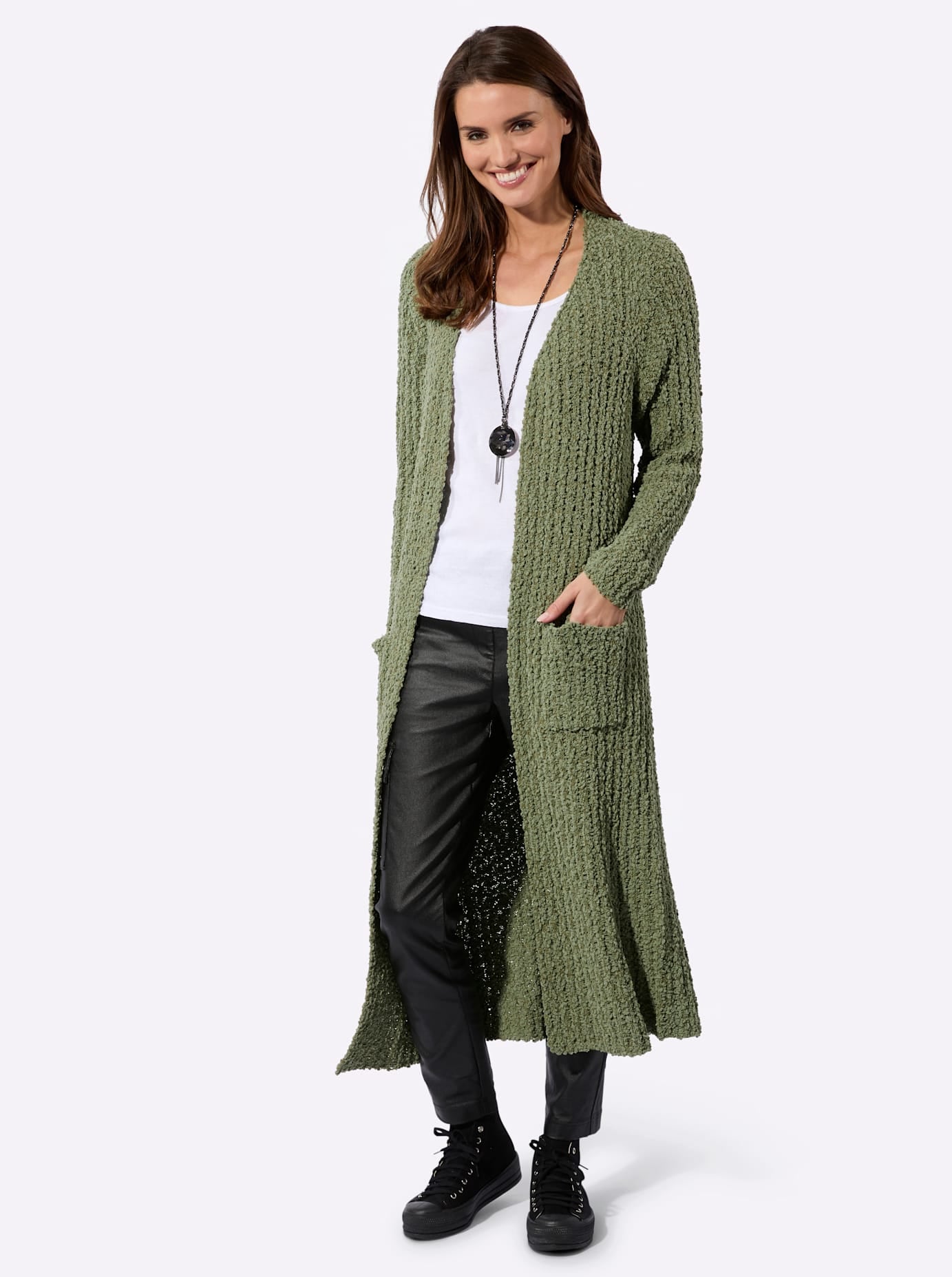 Inspirationen Longstrickjacke