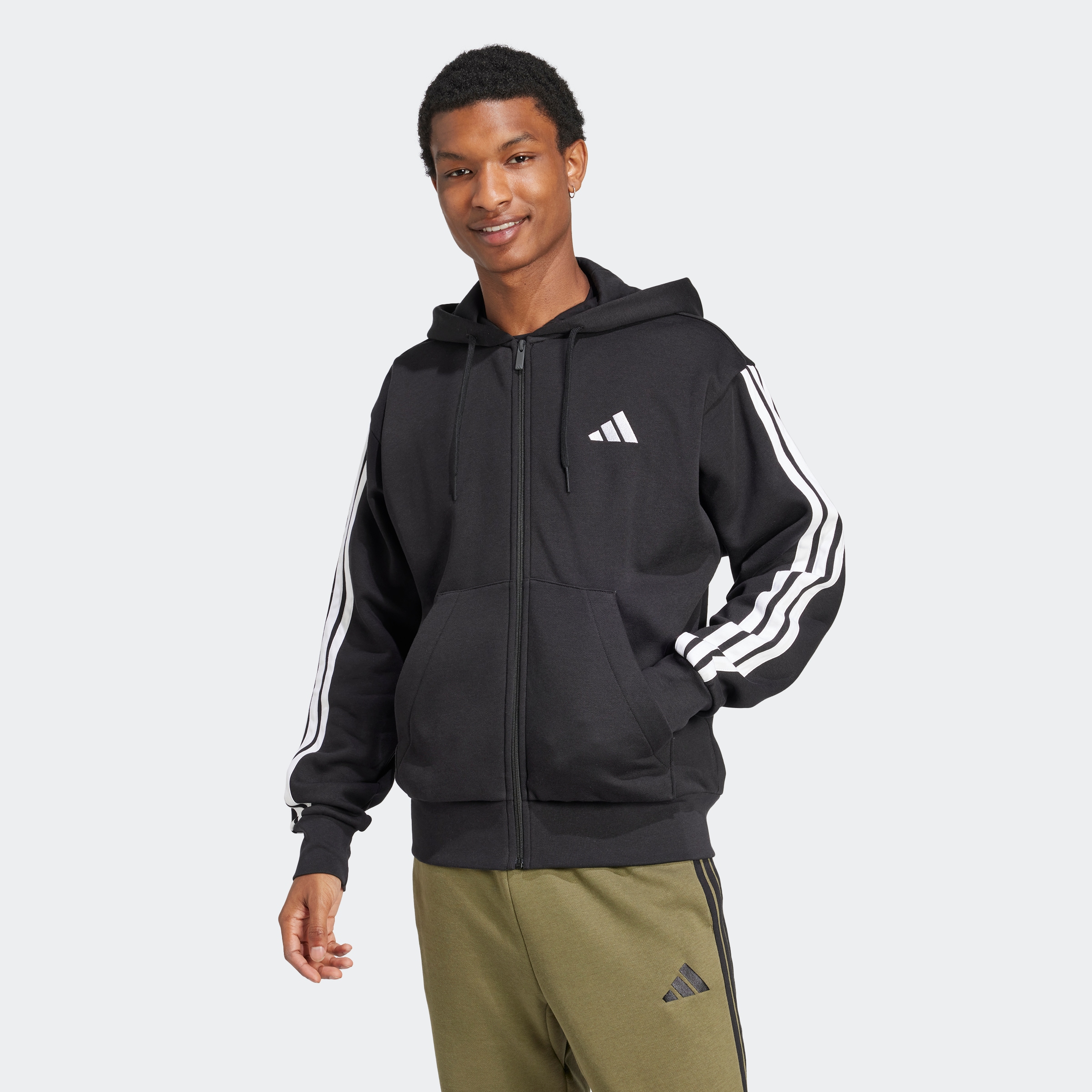 adidas Sportswear Sweatshirt »M 3S FL FZ HD«