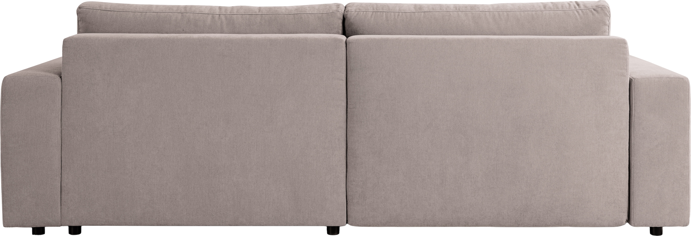 WERK2 Ecksofa »Indiana inkl. Bettfunktion & Bettkasten, bequem, Breite 270cm, L-Form« Moderne, elegante Polsterecke, Komfortpolsterung und losen Kissen.