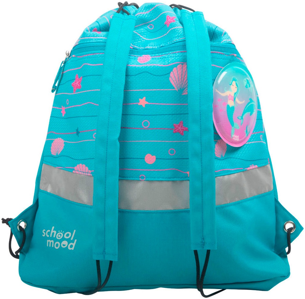 SCHOOL-MOOD® Schulranzen »Champion Maxx Pro« retroreflektierende Flächen mit LED-Patchy