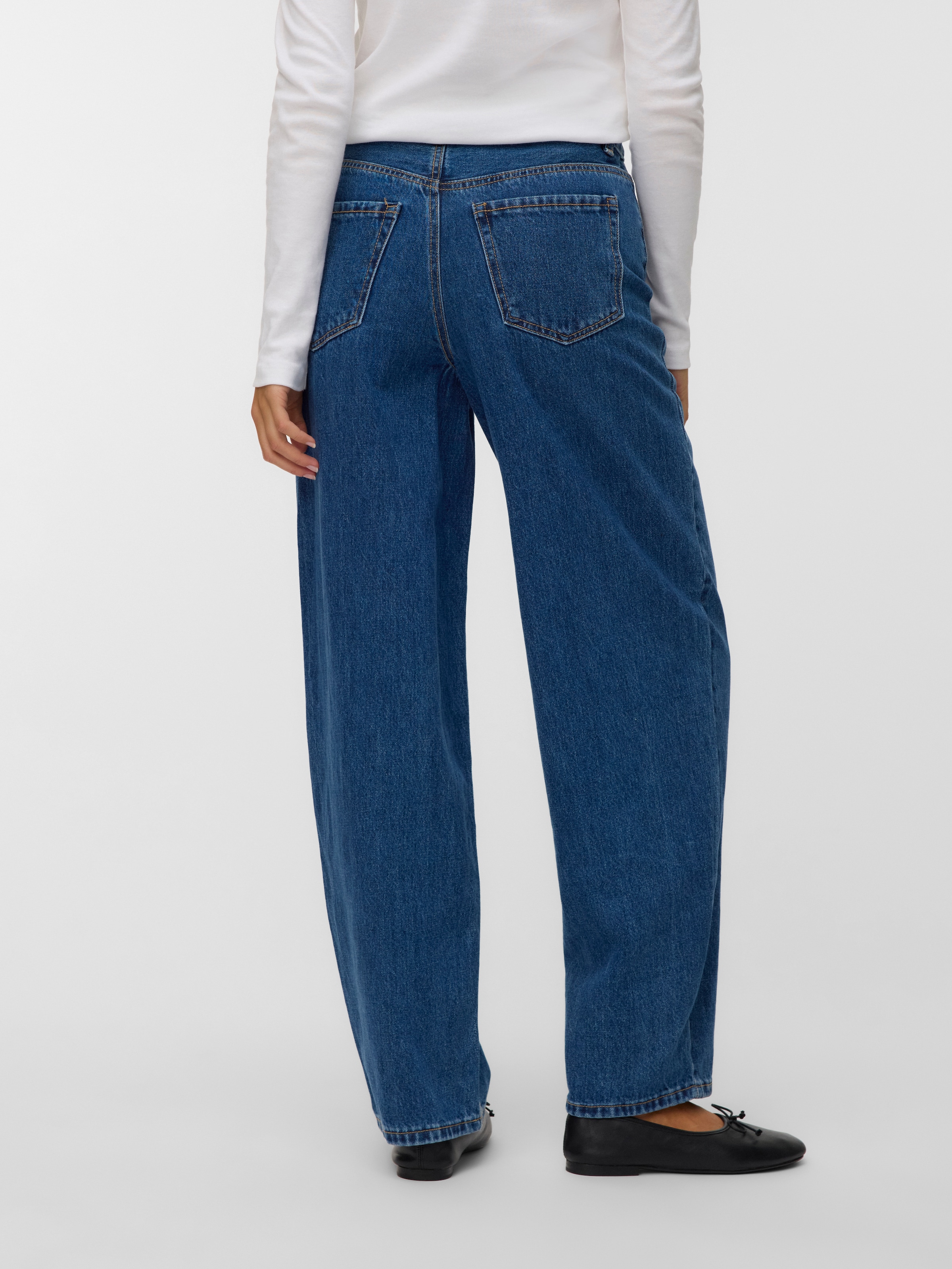 Vero Moda Mom-Jeans »VMBILLIE HR BARREL ANK JEANS LI3142 NOOS«