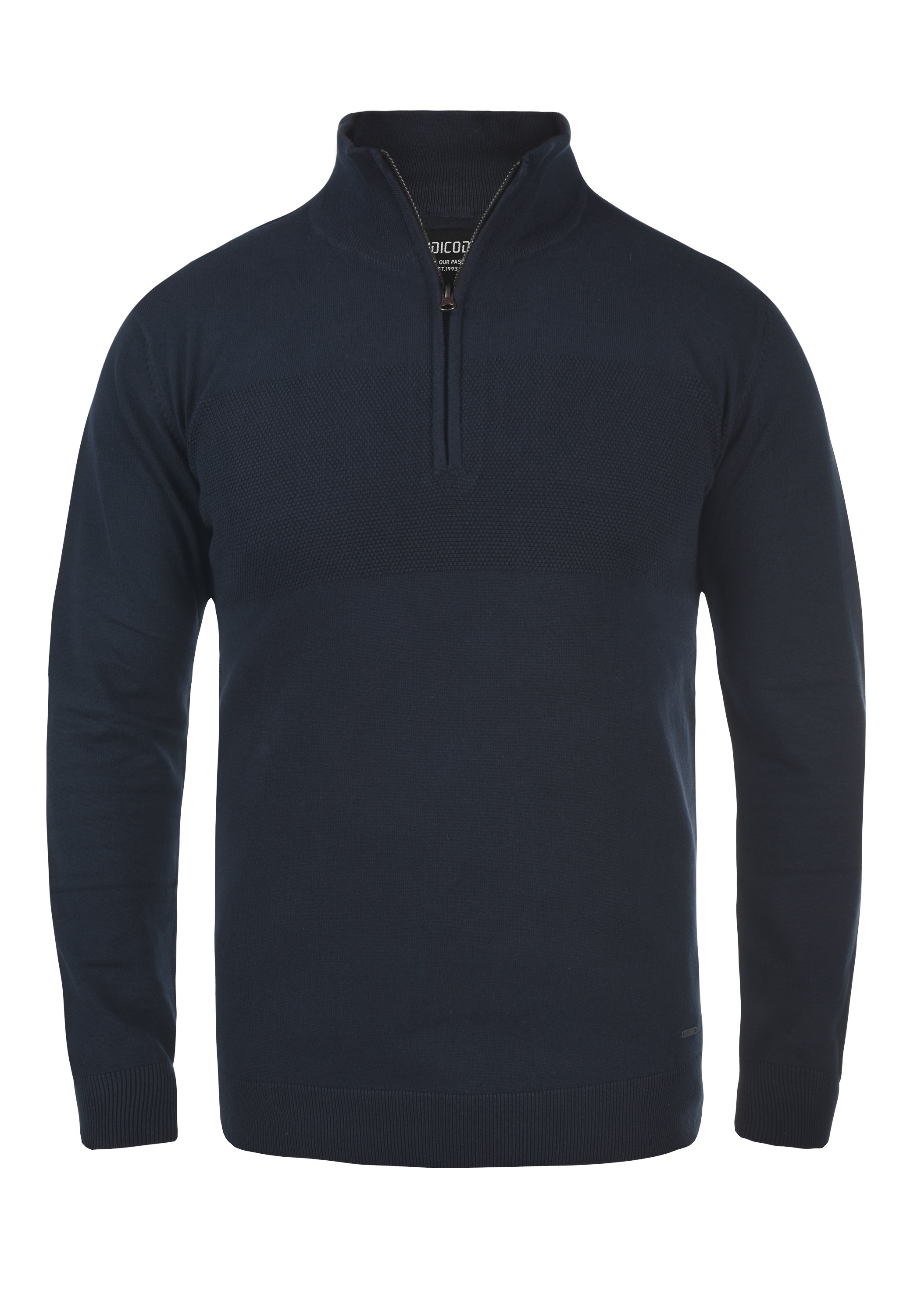 Indicode Troyer »Erno«, Strickpulli mit Reißverschluss