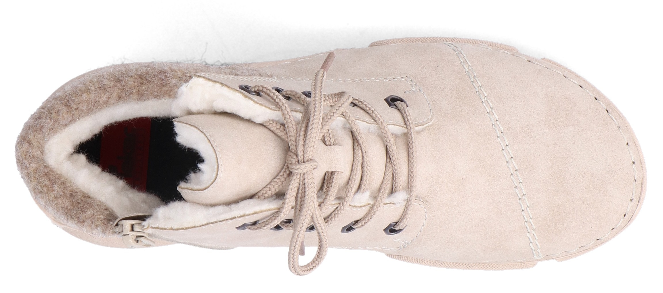 Rieker Winterboots  mit weichem Filzrand