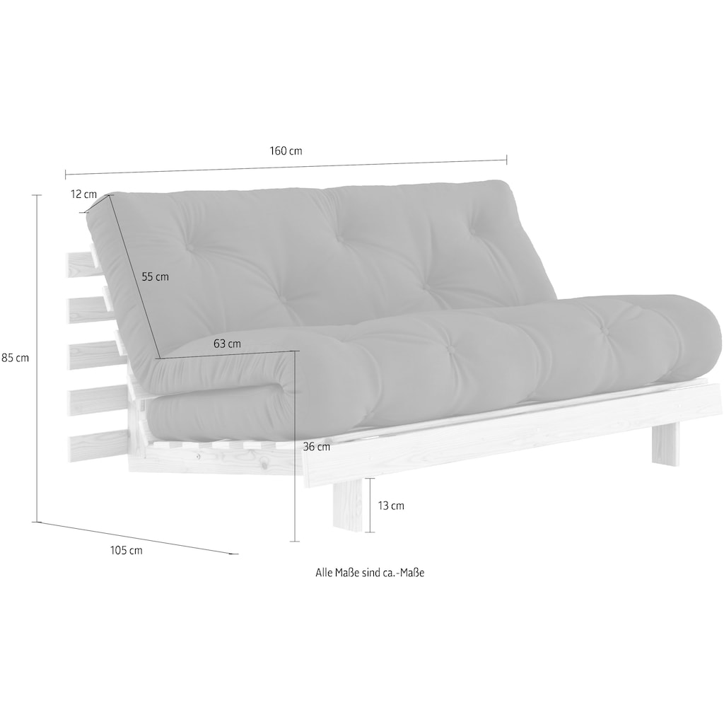 Karup Design Schlafsofa »Roots 160«, (2 St.)