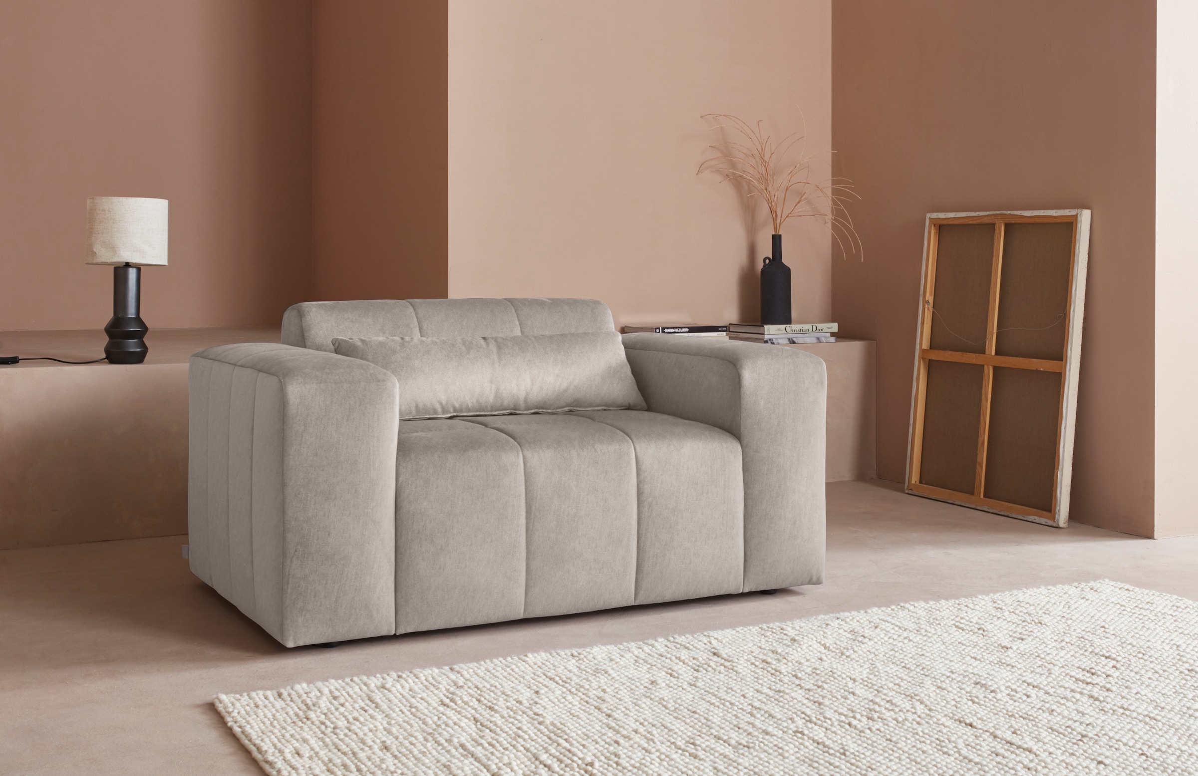 LeGer Home by Lena Gercke Loveseat »Maileen Sessel«, passend zur Modulserie "Maileen" - separat stellbar