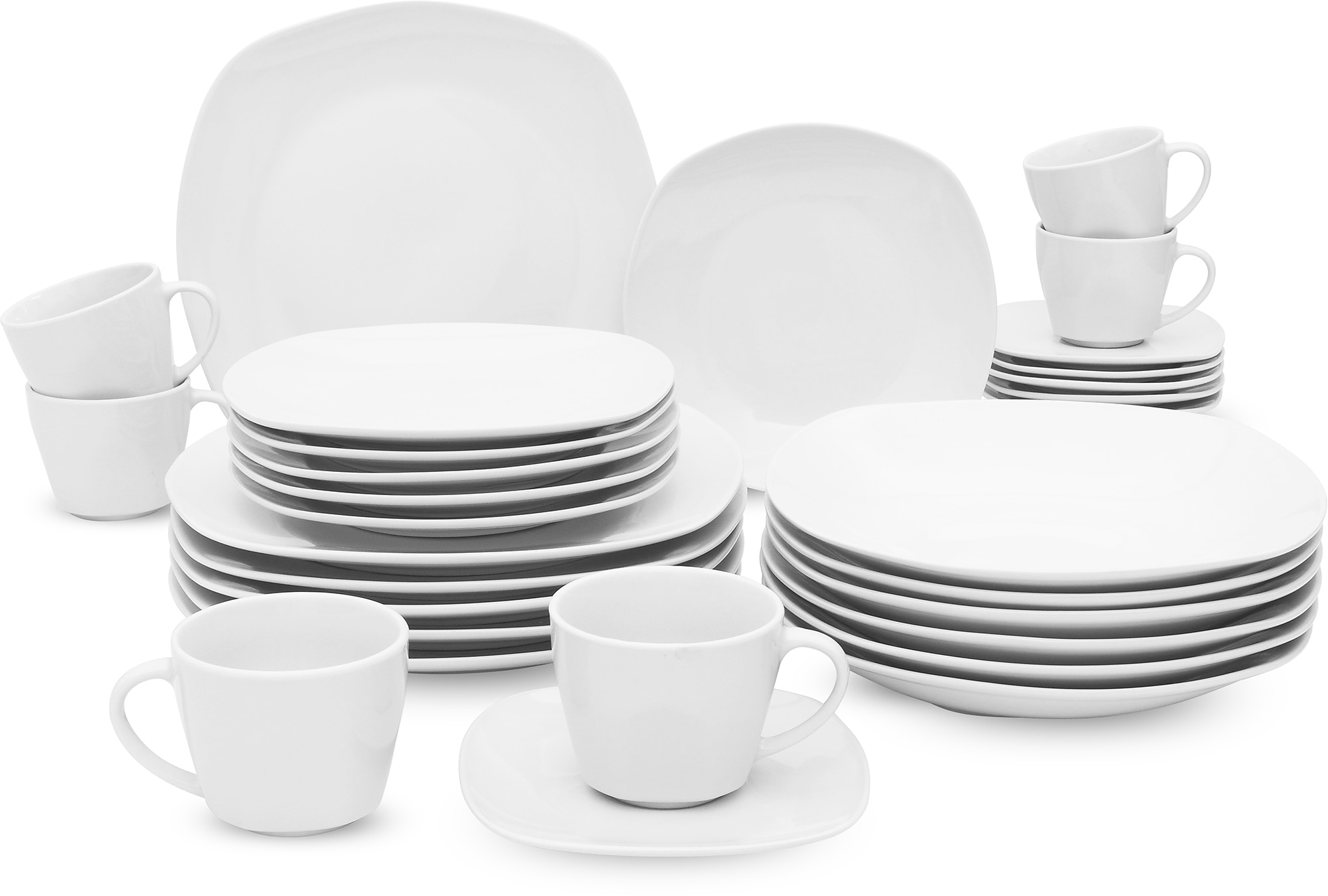 Retsch Arzberg Kombiservice »Geschirr-Set, Service FINO« 30 Teile, für 6 Personen