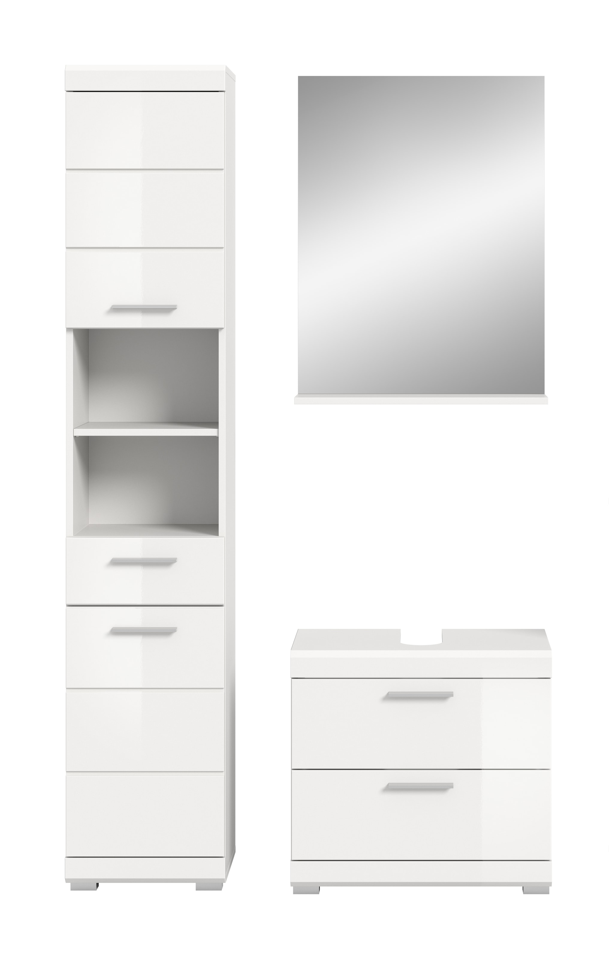 INOSIGN Badmöbel-Set »Siena, 3 teilig, bestehend aus:« Set, TOPSELLER!, 3 Stk. tlg.