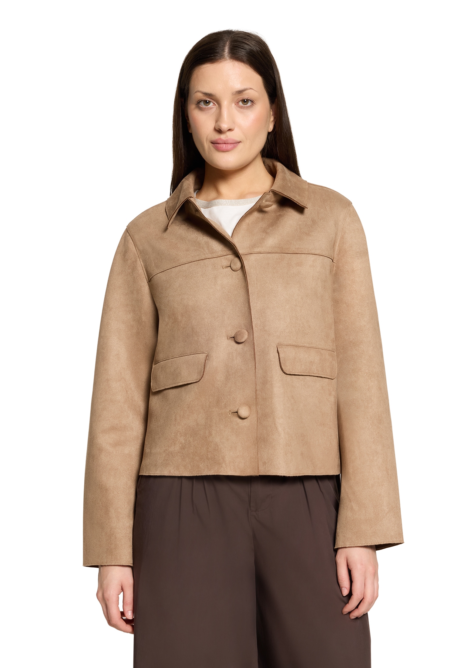 Cartoon Outdoorjacke »Casual-Jacke mit Eingrifftaschen«
