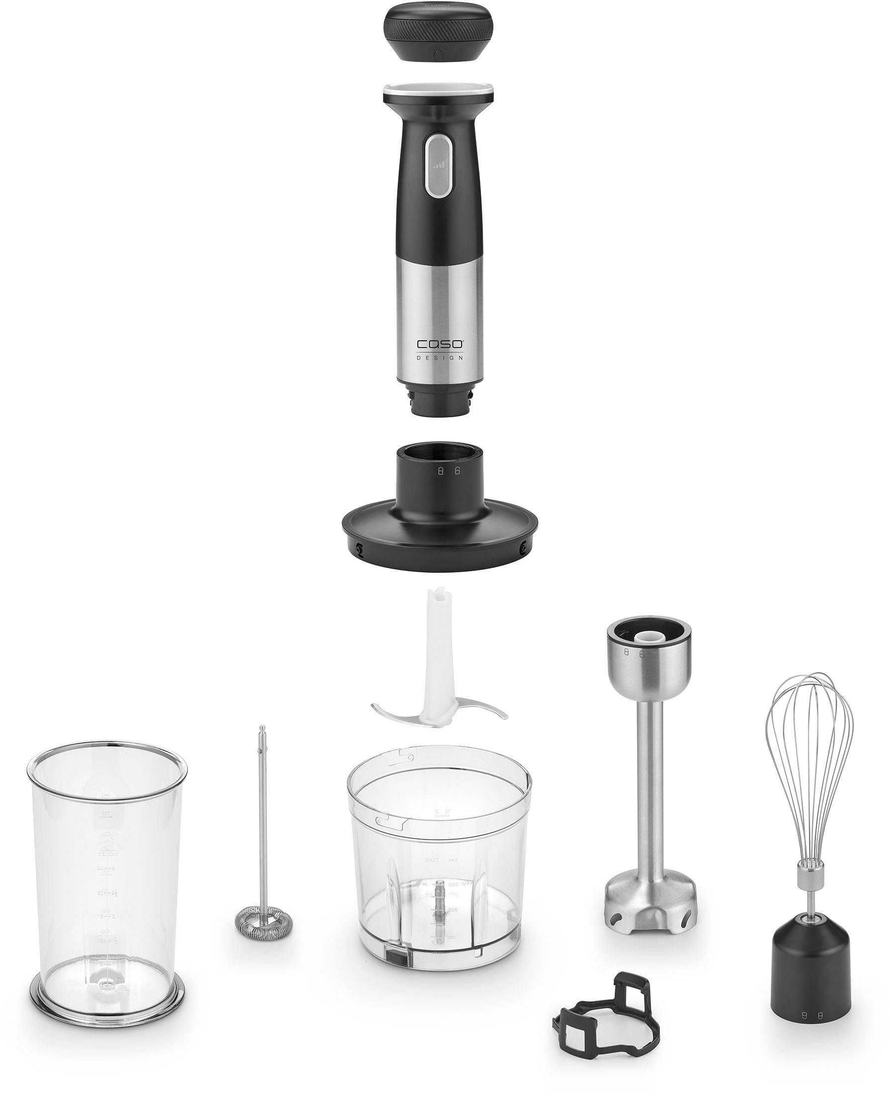 Caso Stabmixer »3605 Click & Mash kabellos« 180 W