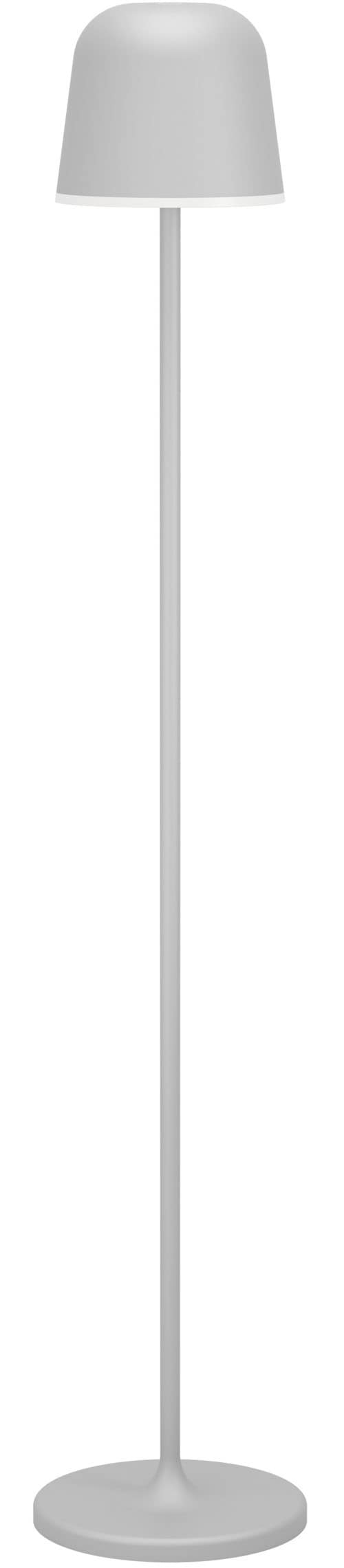 EGLO Stehlampe »MANNERA-L Stehlampe - Alu, Stahl - LED - 4,3W - IP54« LED-Modul 1 Stk. Neutralweiß | Warmweiß Standleuchte, Leselampe, Wohzimmer, Schlafzimmer, H140 x Ø16 cm