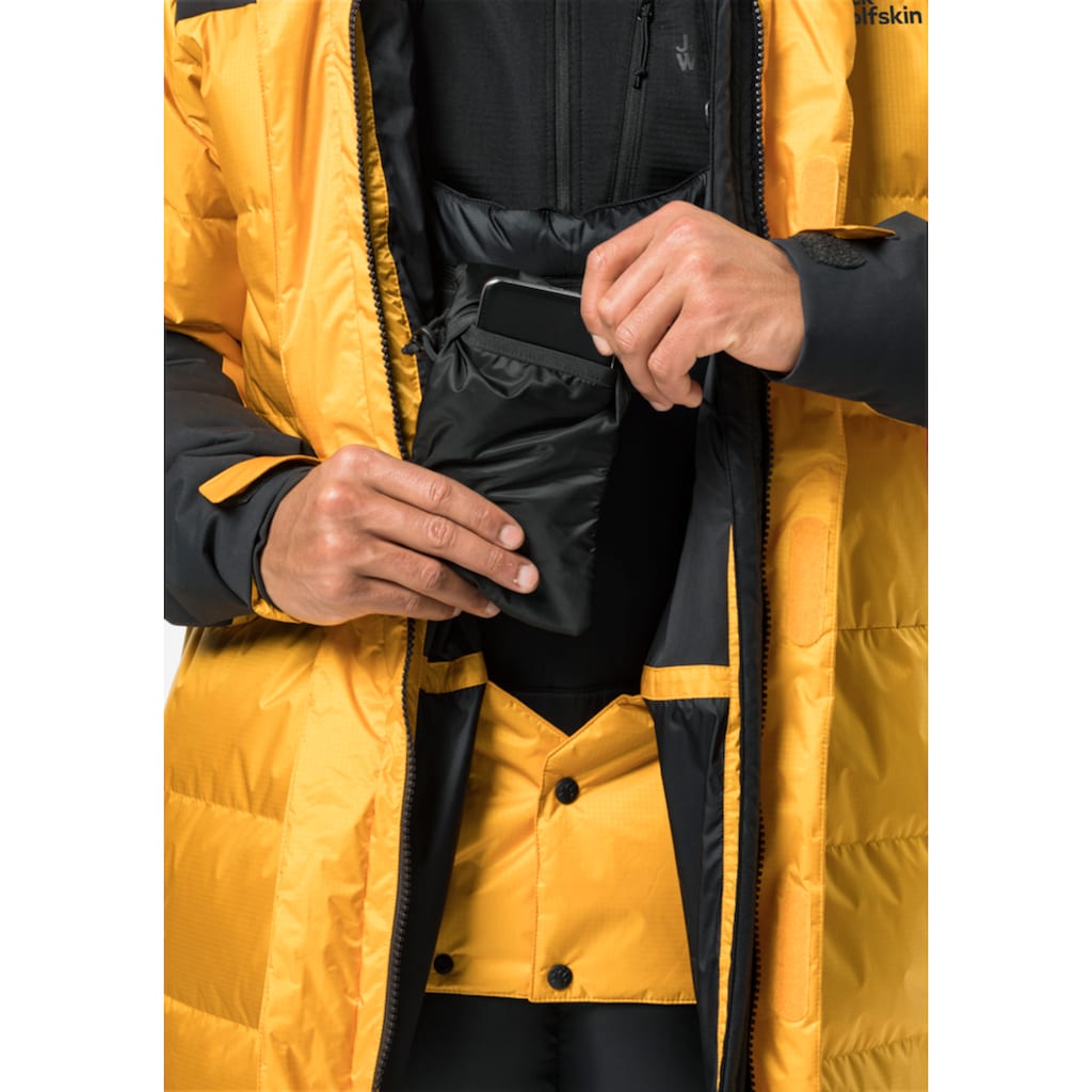 Jack Wolfskin Daunenjacke »1995 SERIES COOK JKT M«, mit Kapuze