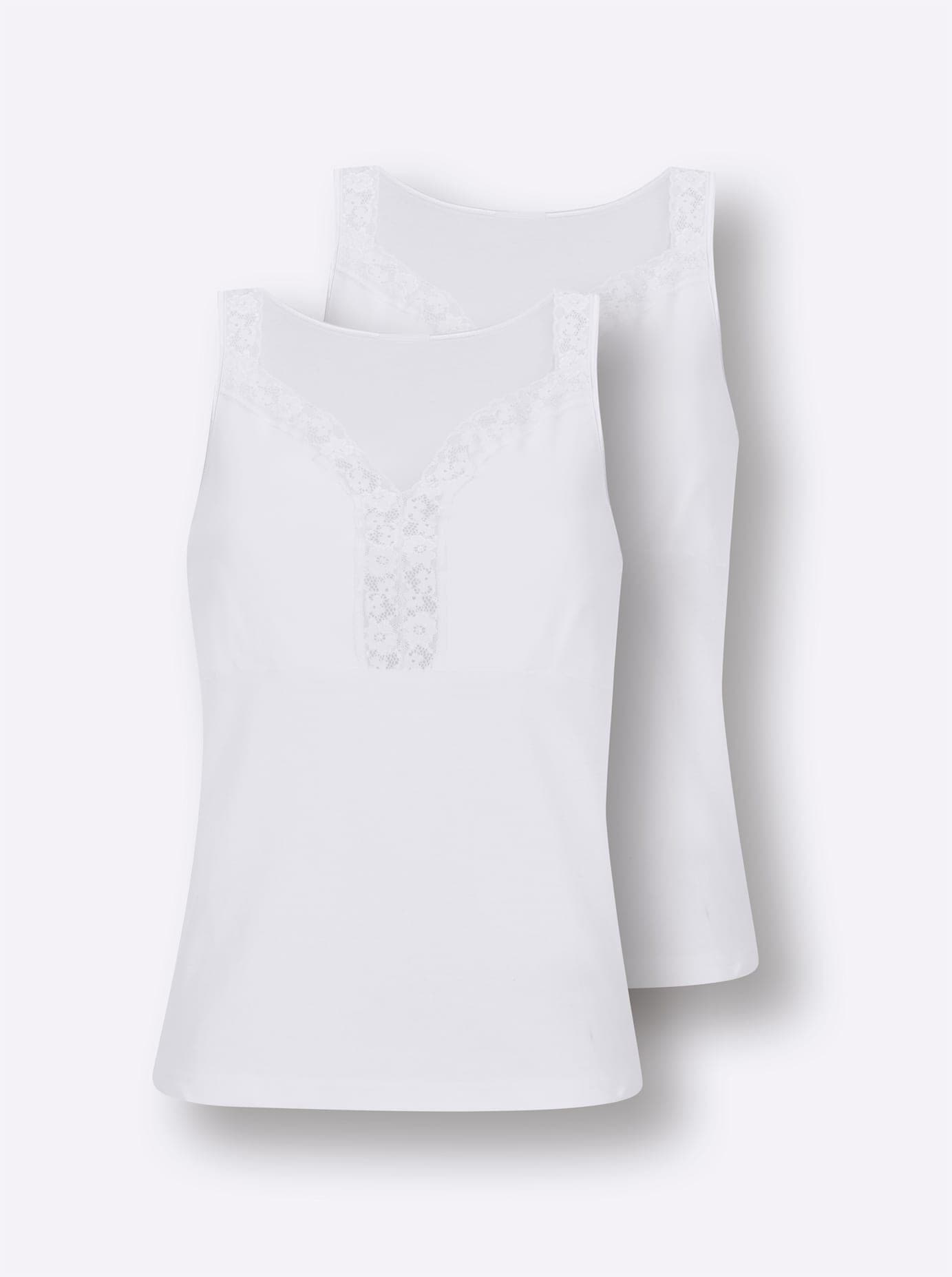 wäschepur BH-Hemd 2-Stück-Packung, 2 tlg.