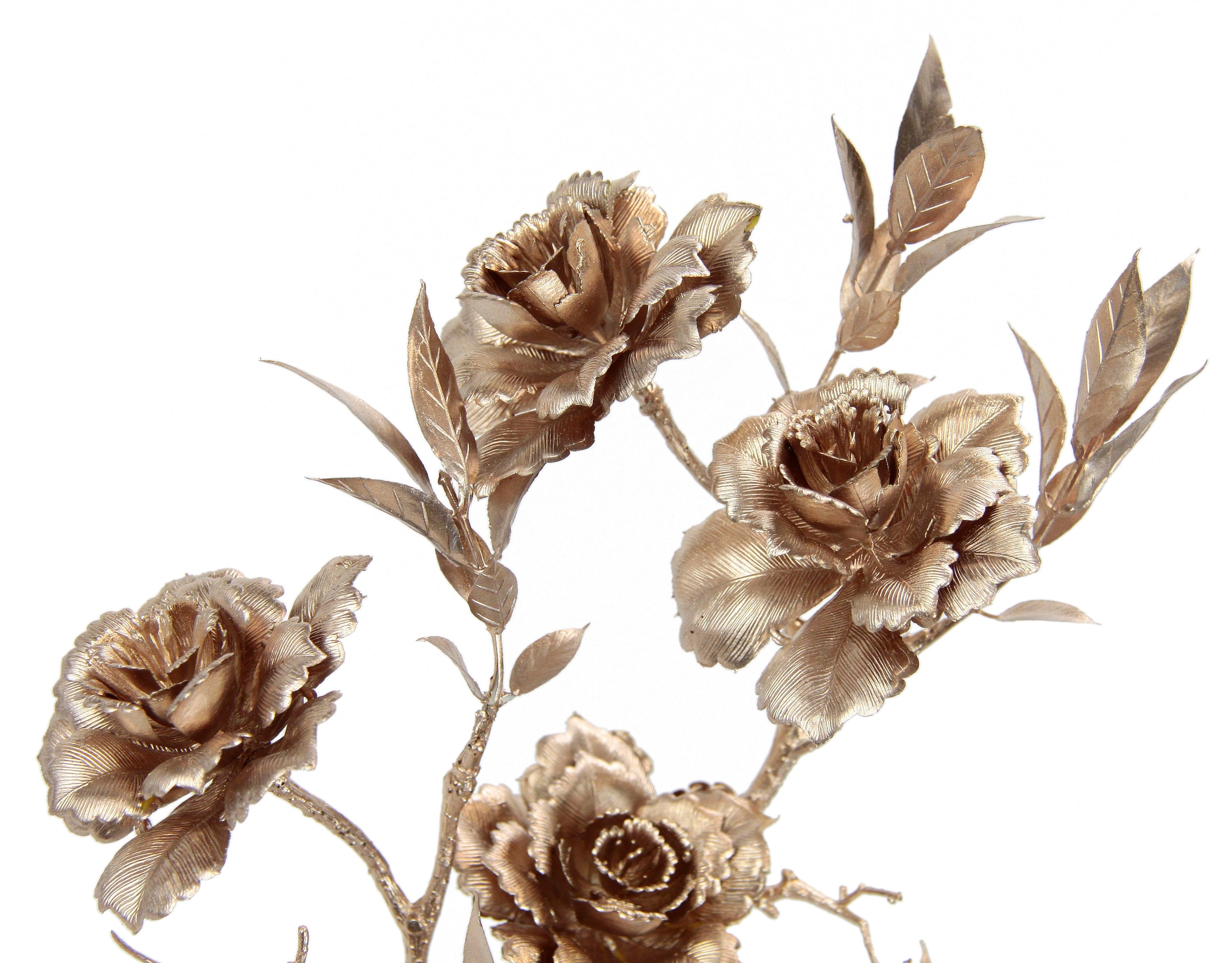 I.GE.A. Kunstblume »Rose« Kunstrose, Rosenzweig, 3er Set