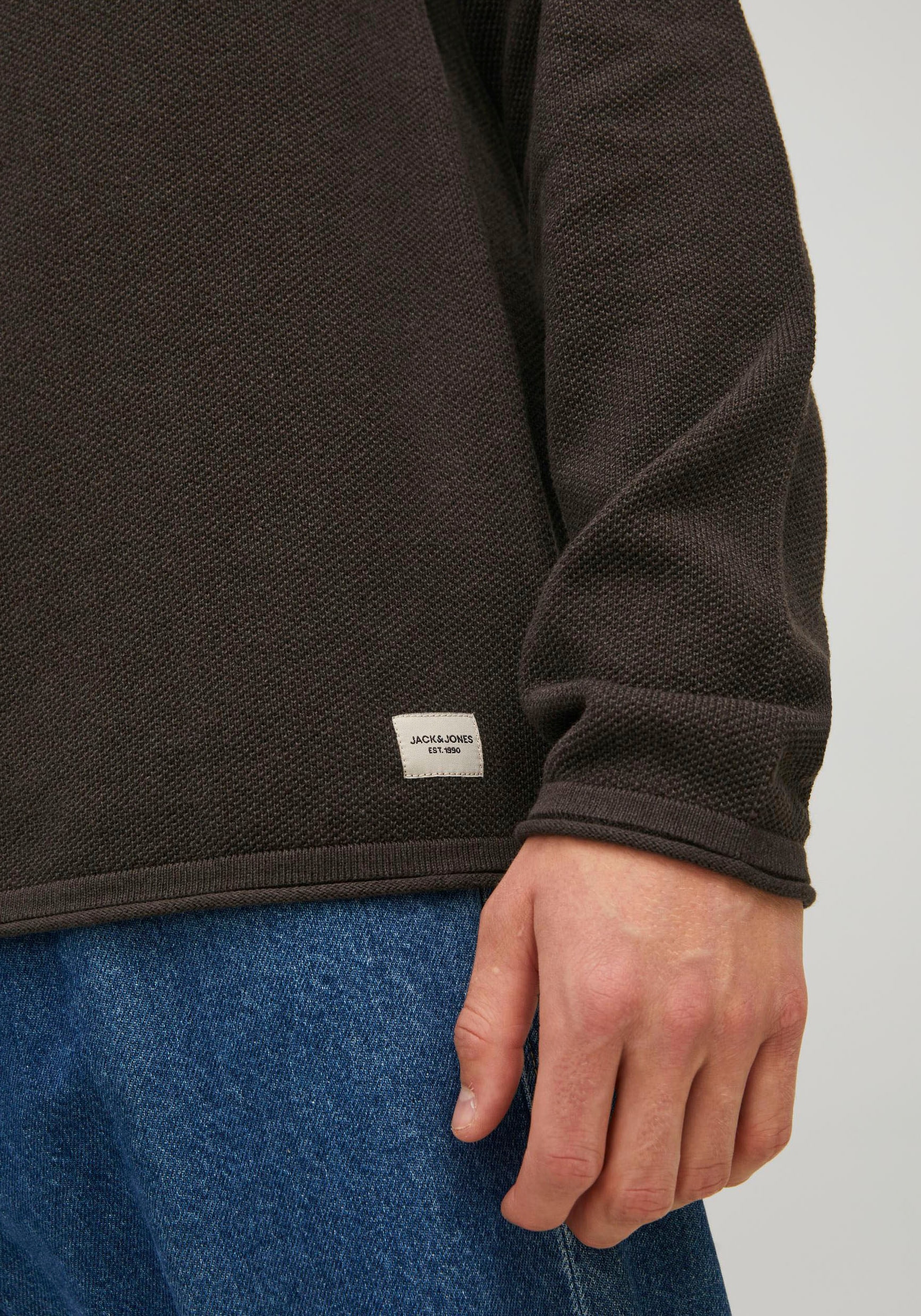 Jack & Jones Rundhalspullover »HILL KNIT«