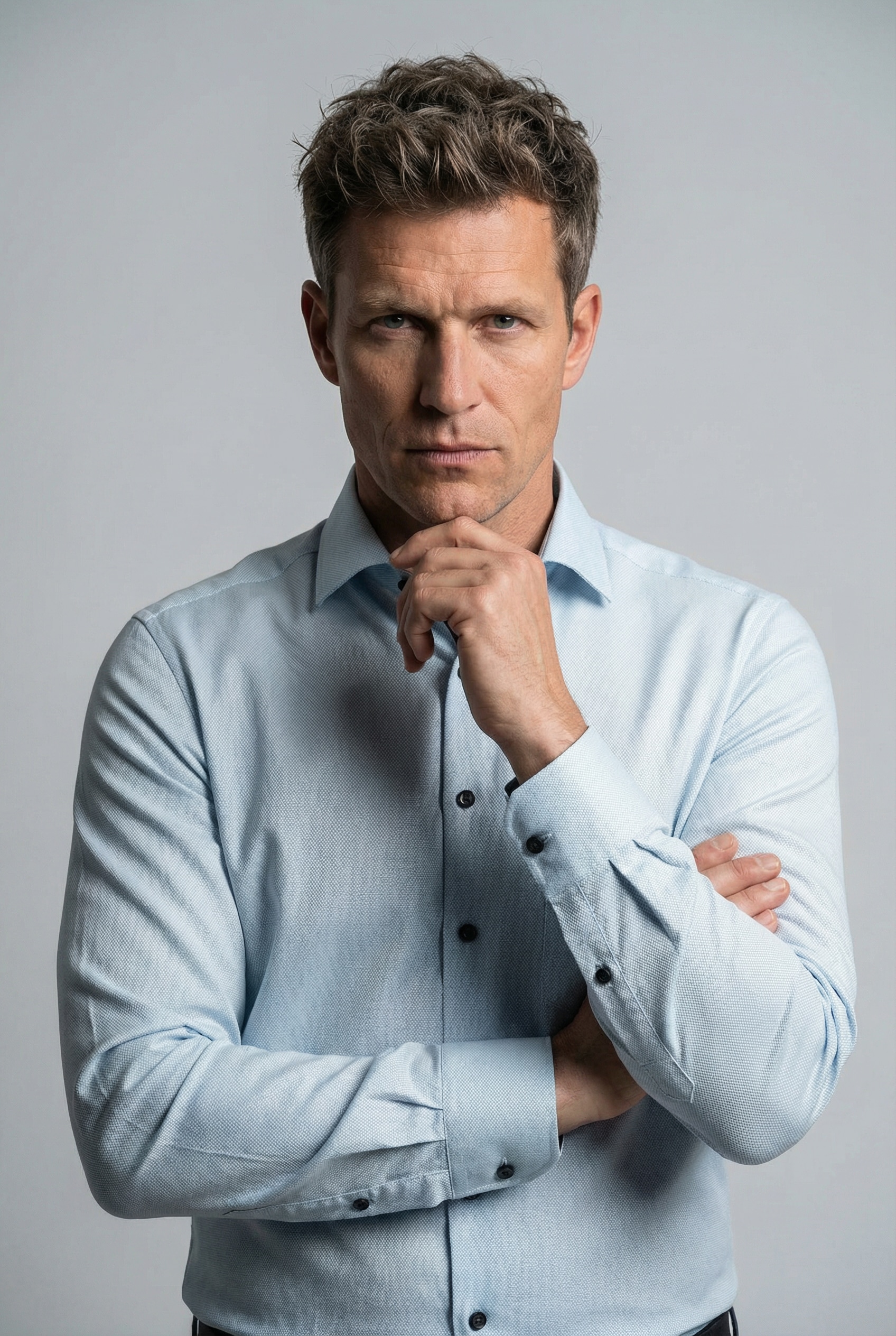 OLYMP Langarmhemd »Luxor« Businesshemd, modern fit, New-Kentkragen