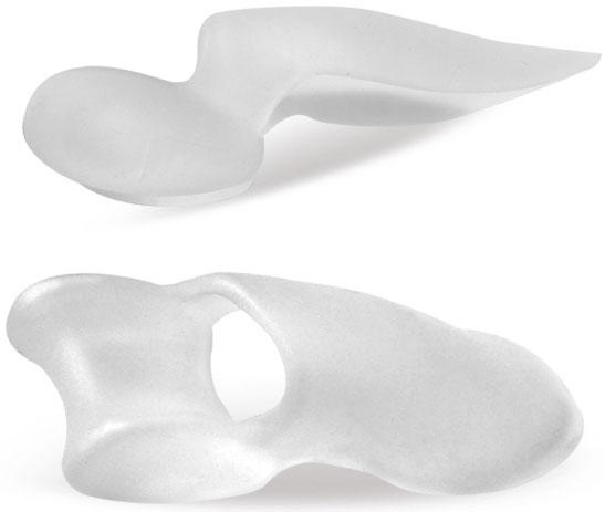 Fußgut Zehenkorrektor »Hallux Korrektor mit Ballensschutz, angenehm weich aus Softgel«, hält die große Zehe auf Abstand, reduziert Reibung, mediz. Gel