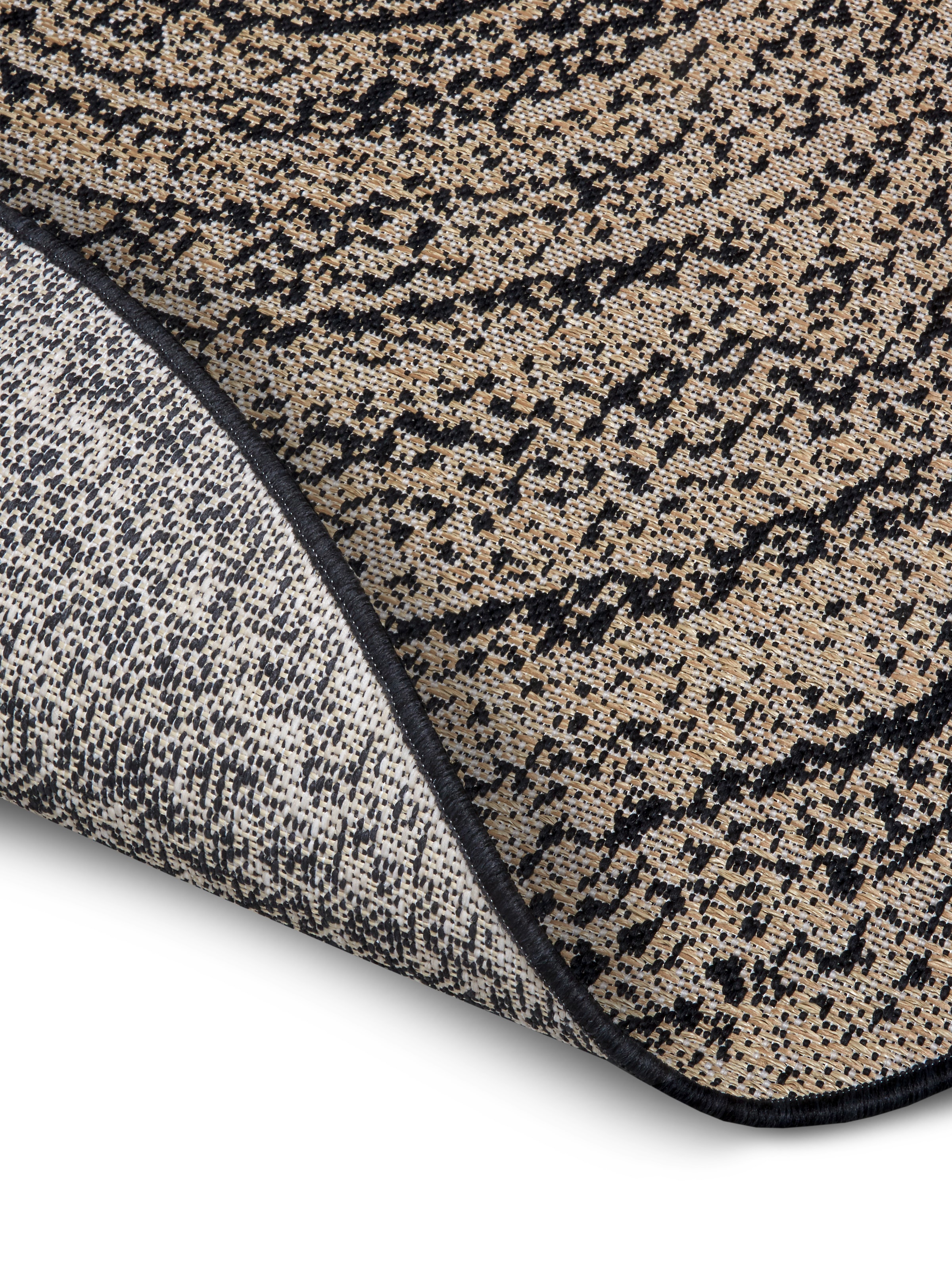 HANSE Home Teppich »Swirl«, rund, 3 mm Höhe, In und Outdoor, Flachgewebe, wetterfest, pflegeleicht, robust